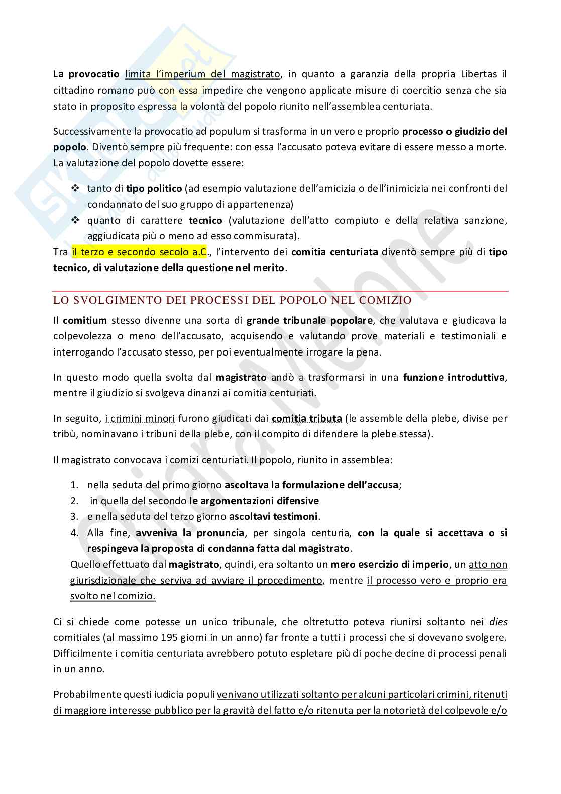 Riassunto esame Storia del diritto romano, Prof. Amabile Mariateresa, libro consigliato Elementi di storia e istituzioni di diritto romano, Lucrezi, Fasolino, Greco, Amabile Pag. 51