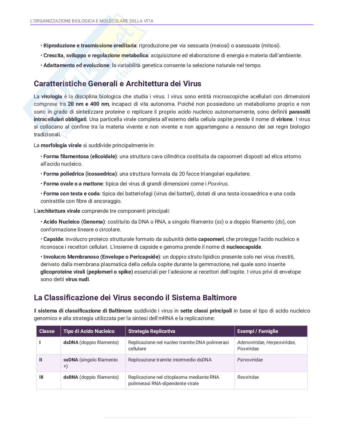 Biologia per semestre filtro Pag. 2