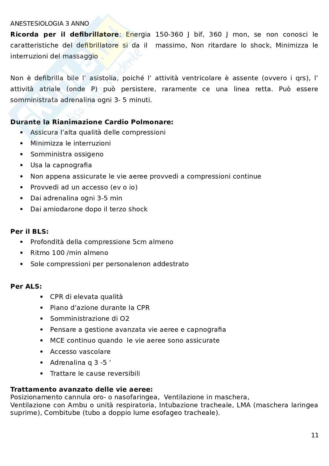 Anestesiologia  Pag. 11