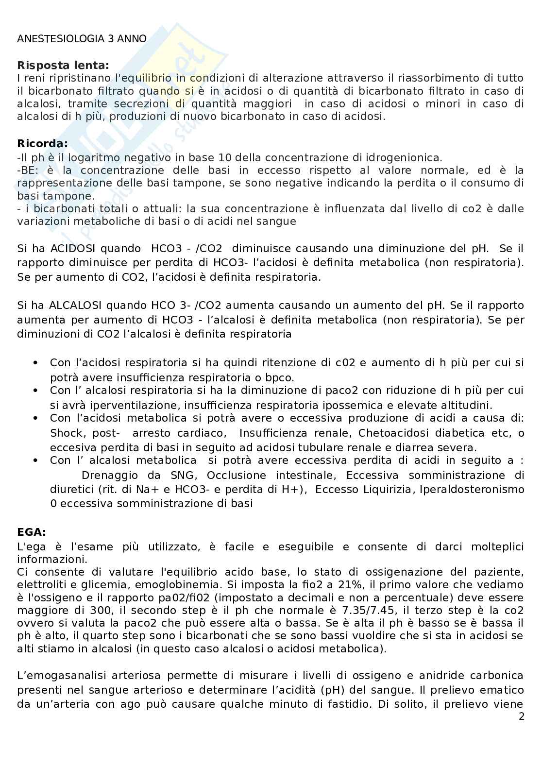 Anestesiologia  Pag. 2