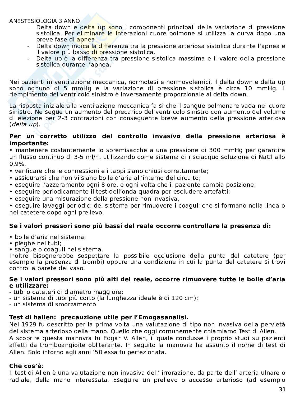 Anestesiologia  Pag. 31