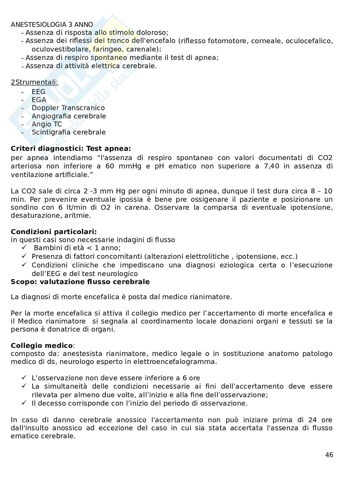 Anestesiologia  Pag. 46