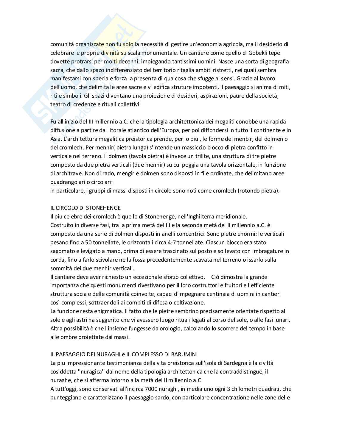 Preistoria: Storia dell'arte antica Pag. 11
