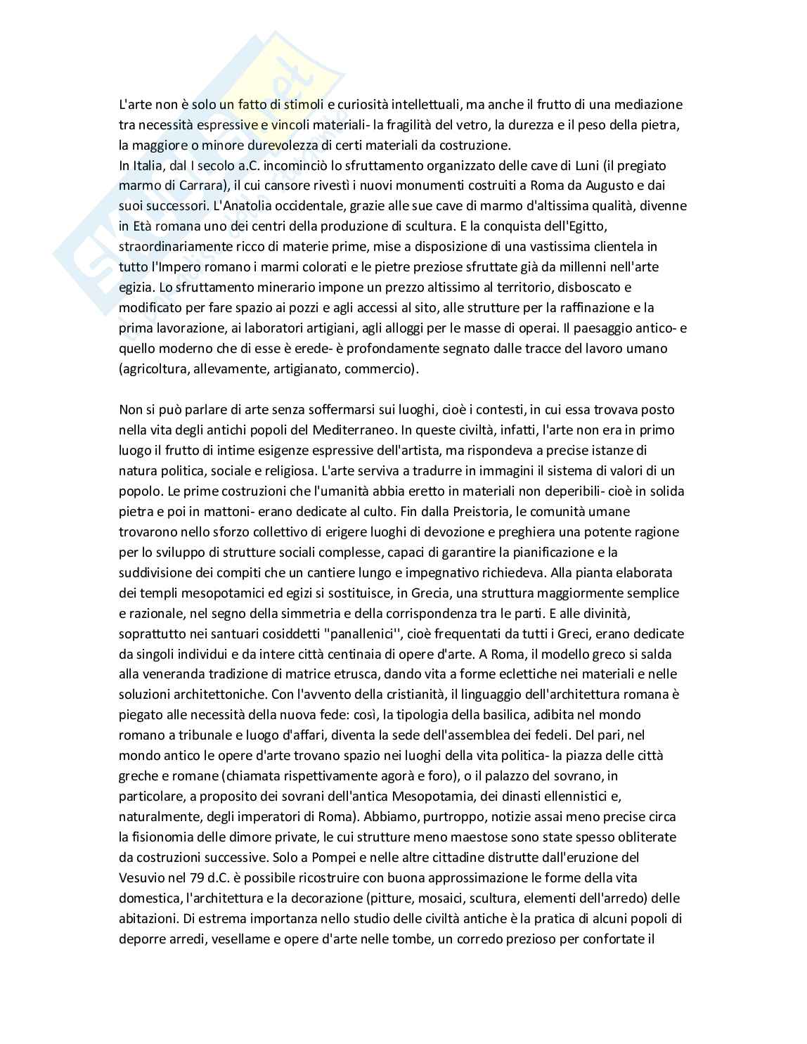 Preistoria: Storia dell'arte antica Pag. 2