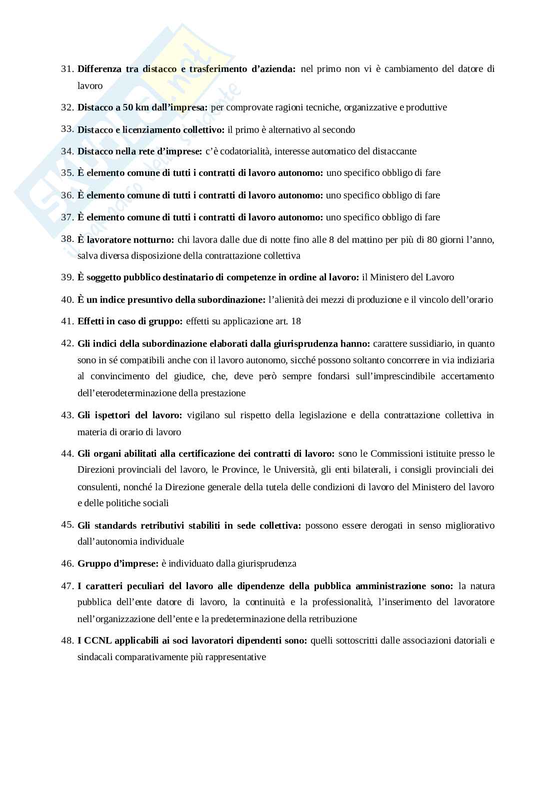 Paniere nuovo (2026) di Diritto del lavoro  Pag. 21