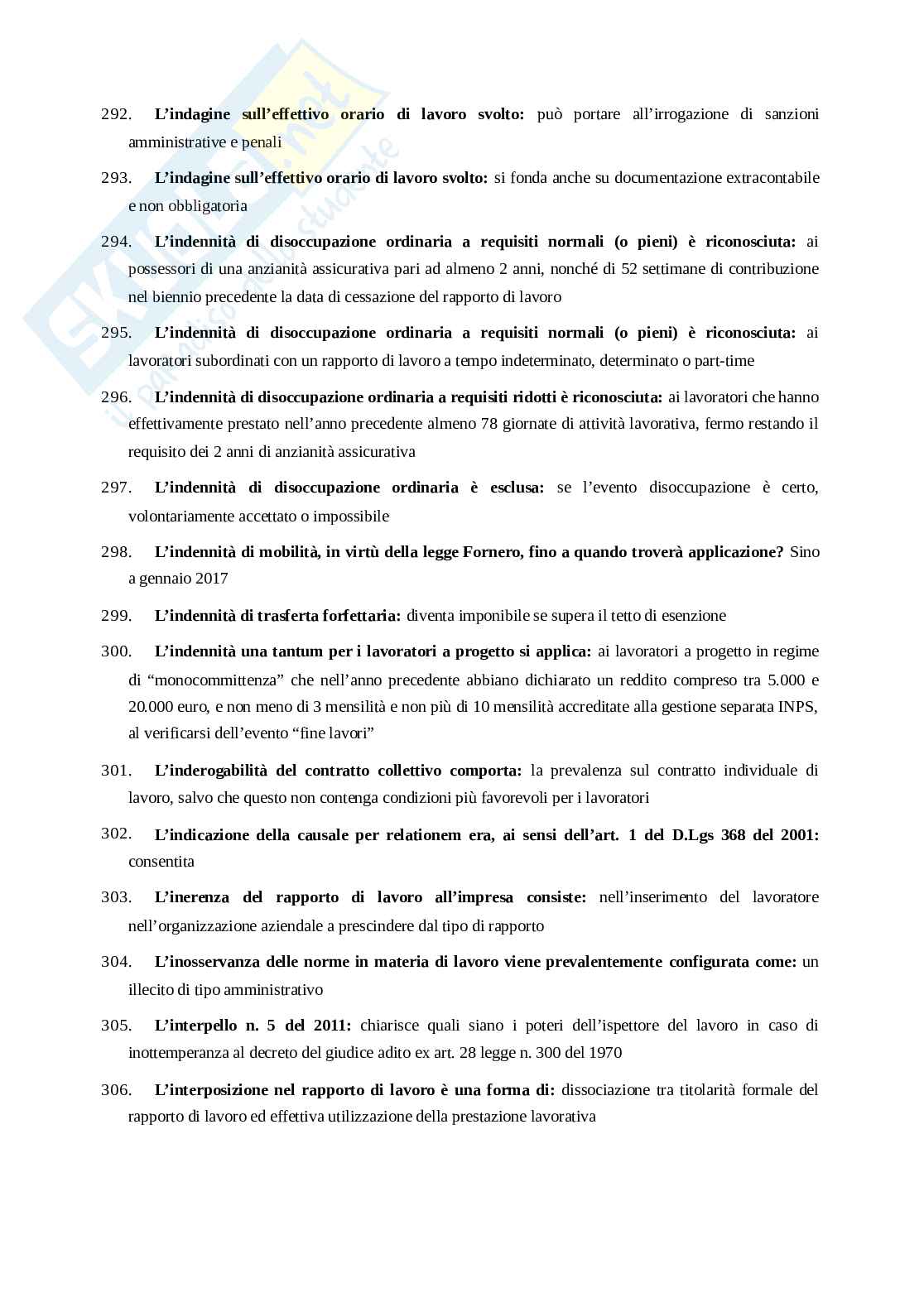 Paniere nuovo (2026) di Diritto del lavoro  Pag. 36