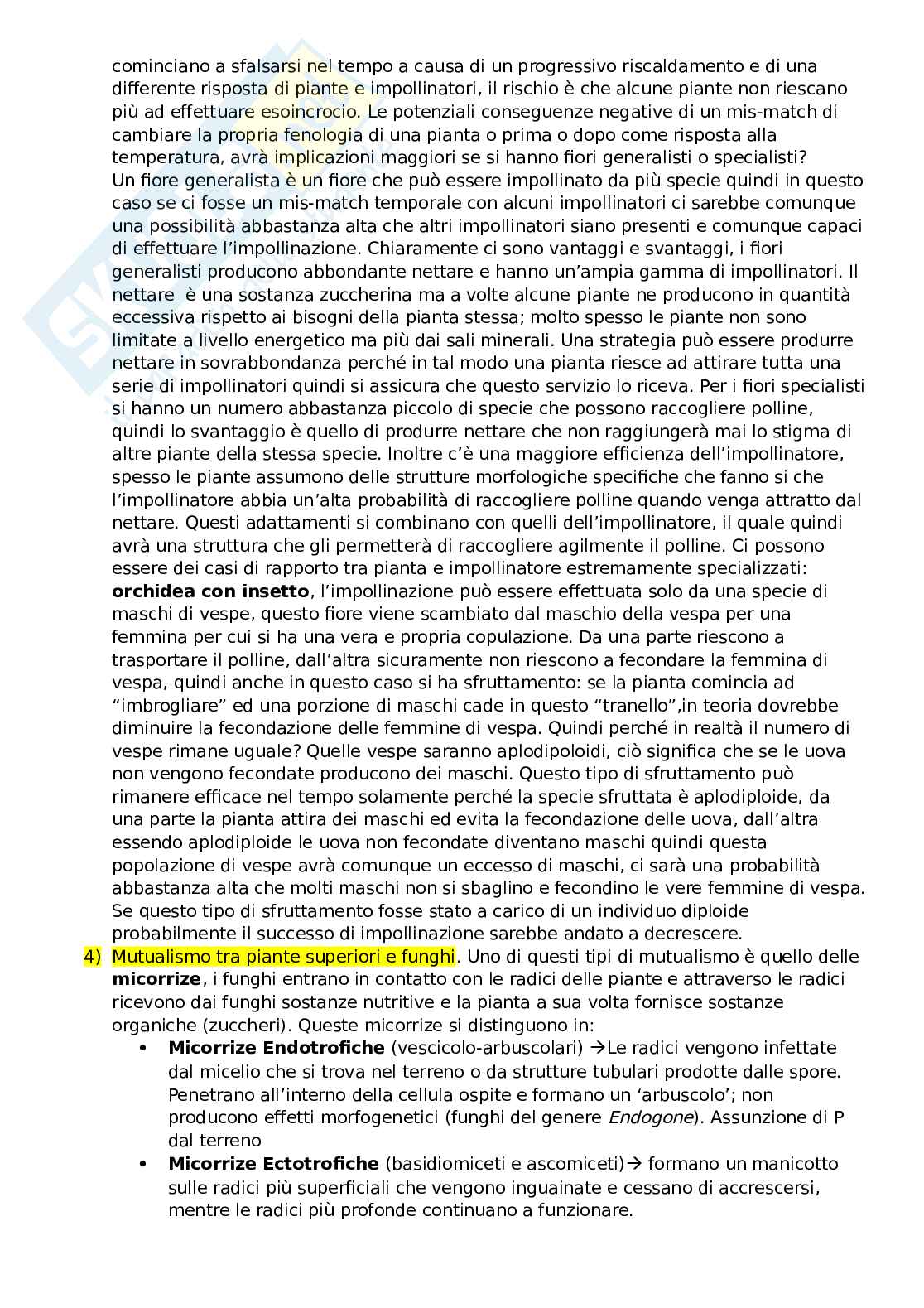 Appunti di ecologia per le scienze biologiche, teoria ed esercizi Pag. 41