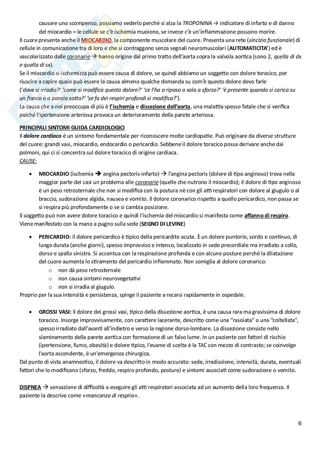 Malattie apparato cardiovascolare Pag. 6