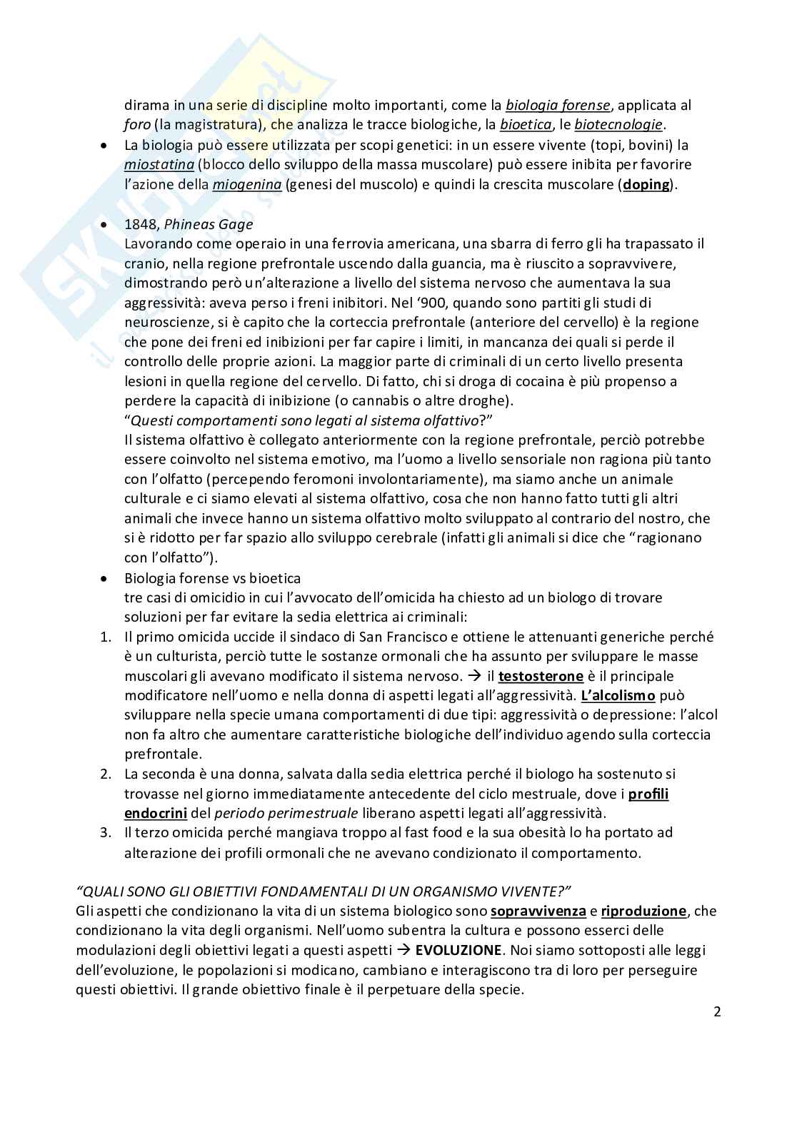 Anatomia umana  Pag. 2