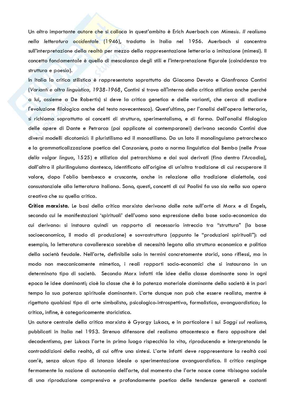 Appunti  Letteratura italiana moderna e contemporanea (Neosperimentalismo e Neoavanguardia) Pag. 21