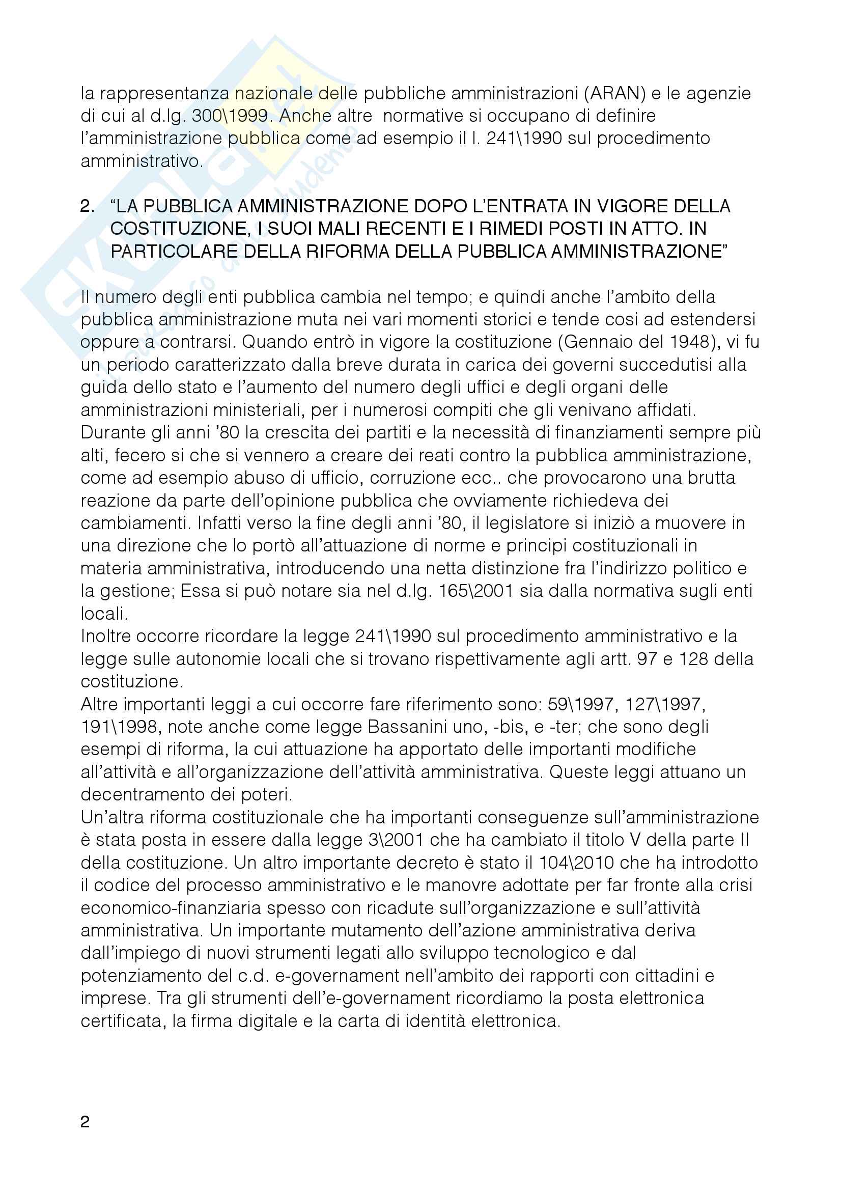 Nozioni Di Diritto Amministrativo Riassunto Pdf