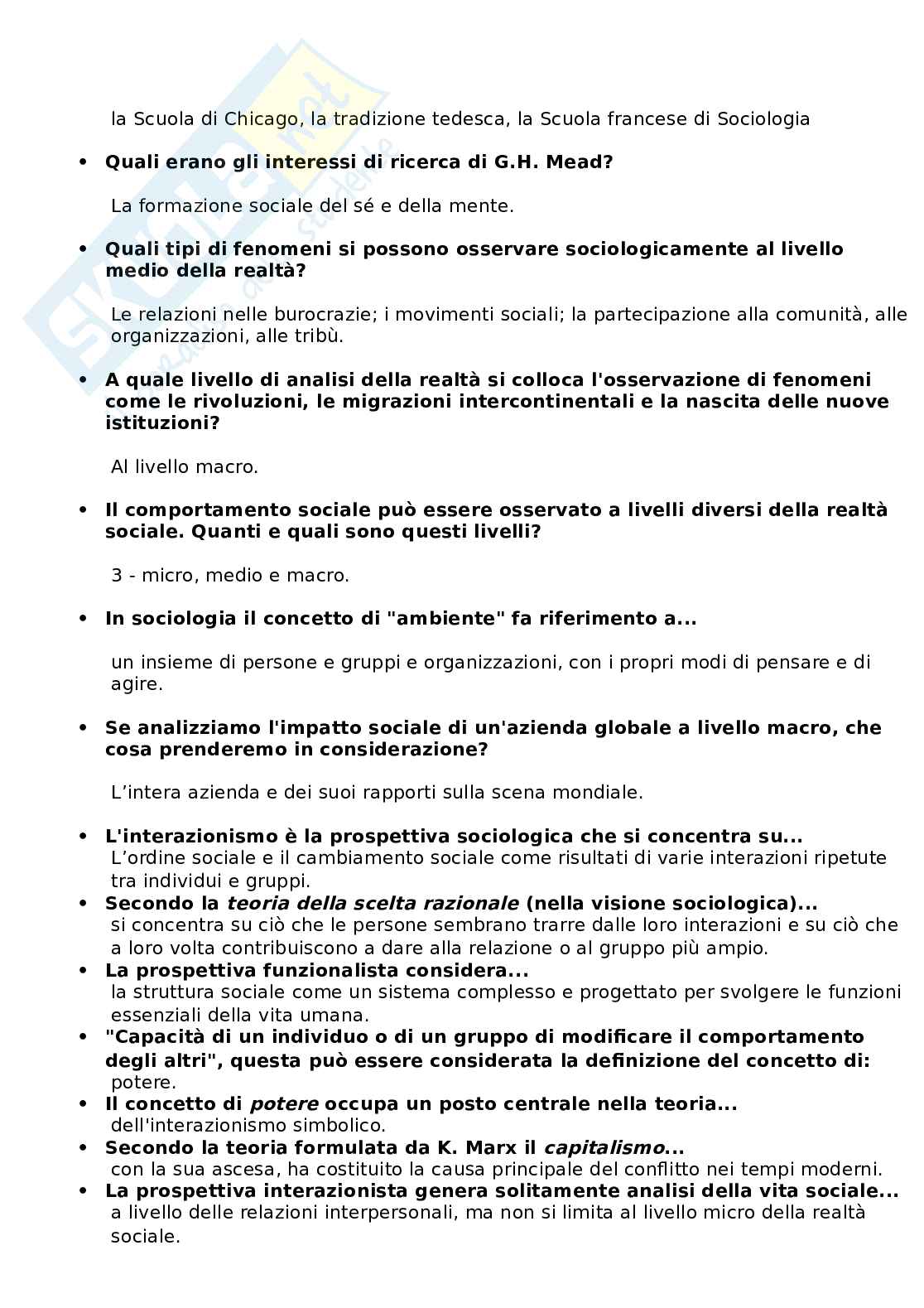 Paniere completo di Fondamenti di sociologia del corpo e del benessere Pag. 2