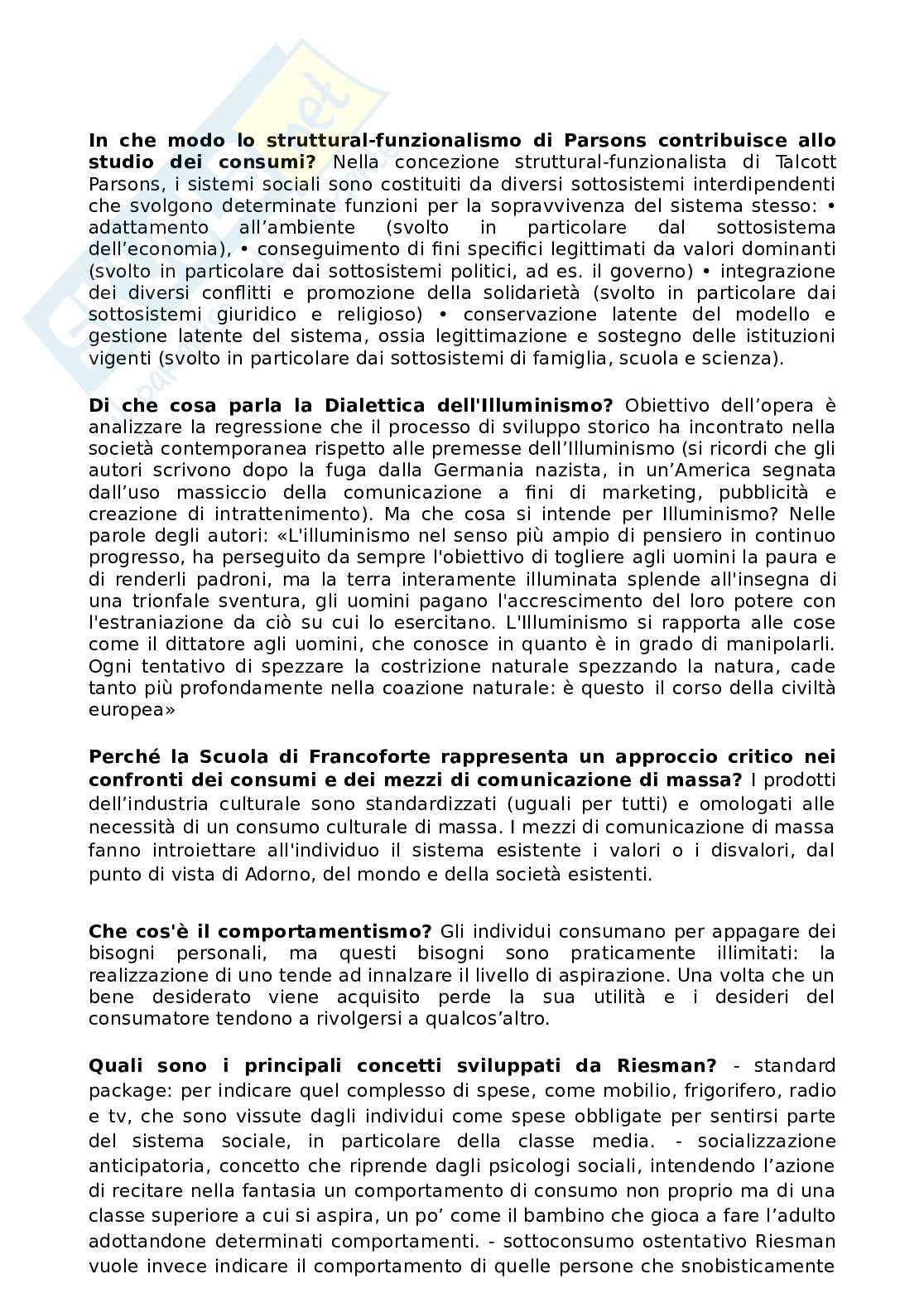 Paniere completo di Fondamenti di sociologia del corpo e del benessere Pag. 21