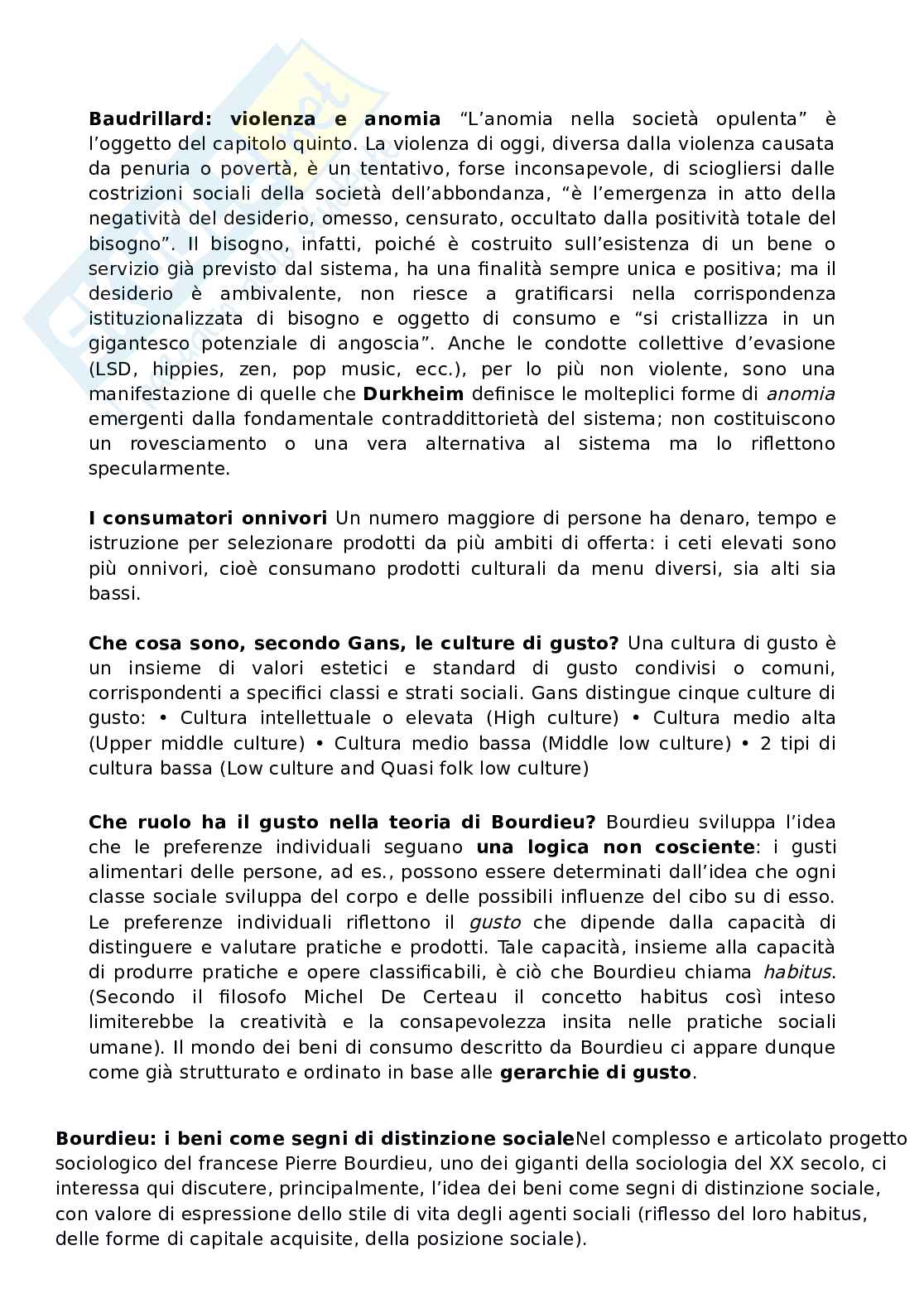 Paniere completo di Fondamenti di sociologia del corpo e del benessere Pag. 26