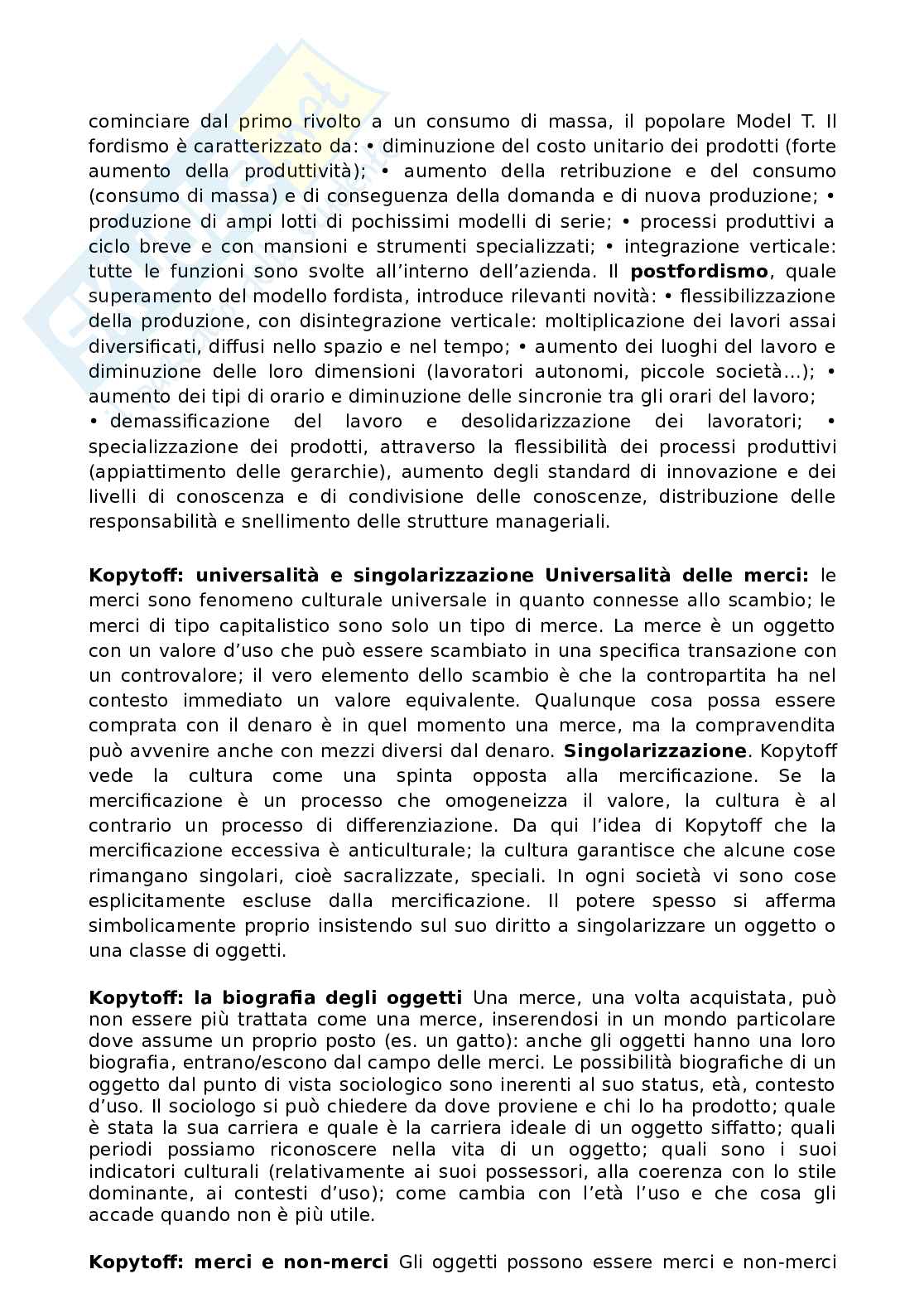 Paniere completo di Fondamenti di sociologia del corpo e del benessere Pag. 31