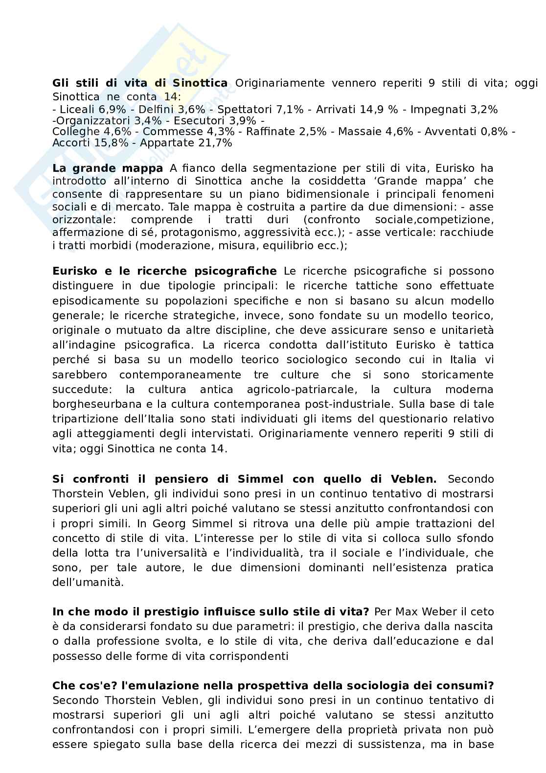 Paniere completo di Fondamenti di sociologia del corpo e del benessere Pag. 41