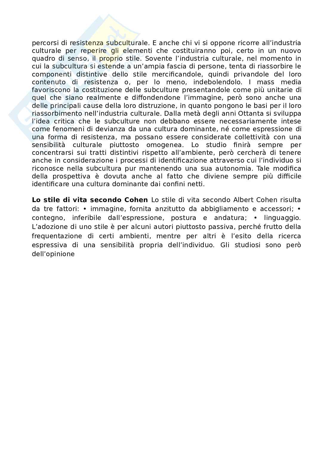 Paniere completo di Fondamenti di sociologia del corpo e del benessere Pag. 46