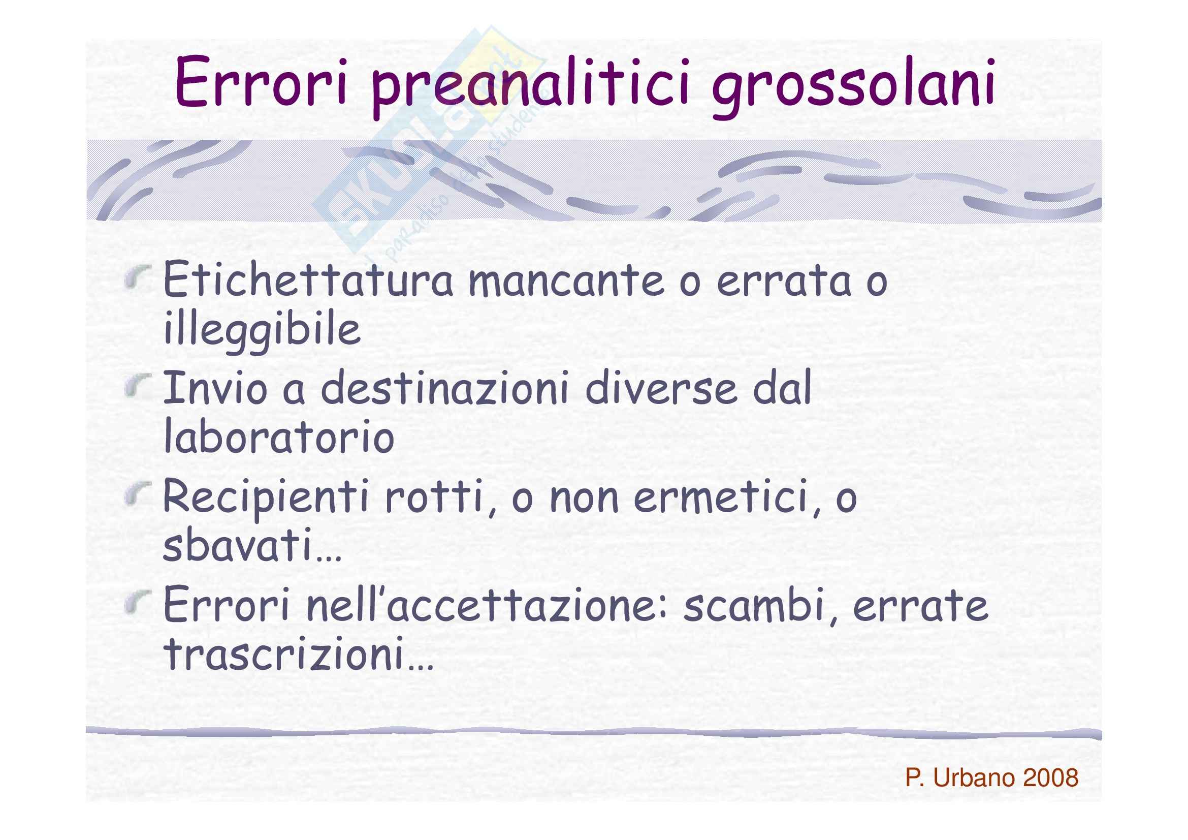 Errori in microbiologia clinica Pag. 11