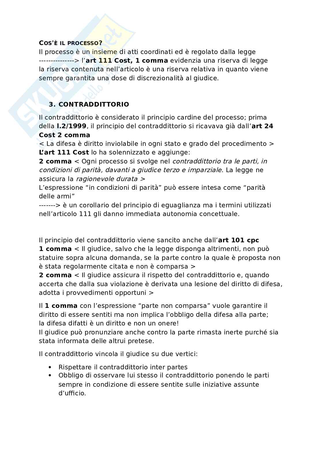 Riassunto esame Diritto processuale civile, Prof. Tiscini Roberta, libro consigliato Lineamenti del processo civile italiano, Sassani Pag. 6