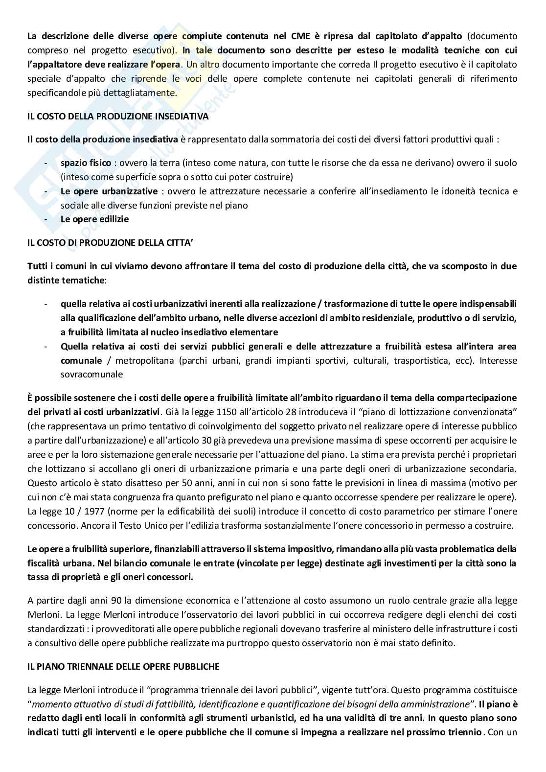 Riassunto esame Estimo ed economia ambientale, Prof. Iannace Gino, libro consigliato Forte, Forte  Pag. 26