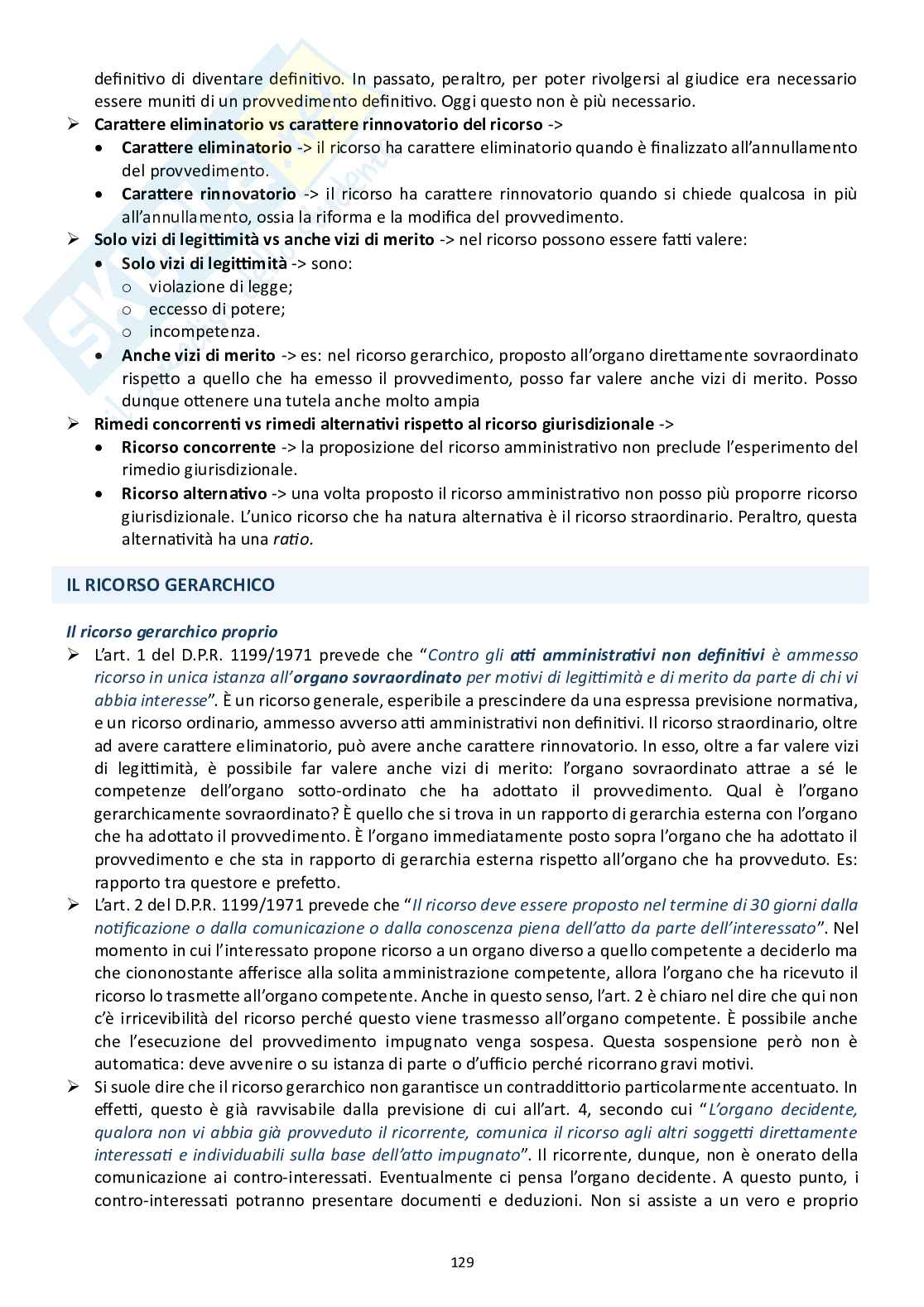 Diritto processuale amministrativo (il processo amministrativo spiegato da un magistrato TAR e i ricorsi)  Pag. 6