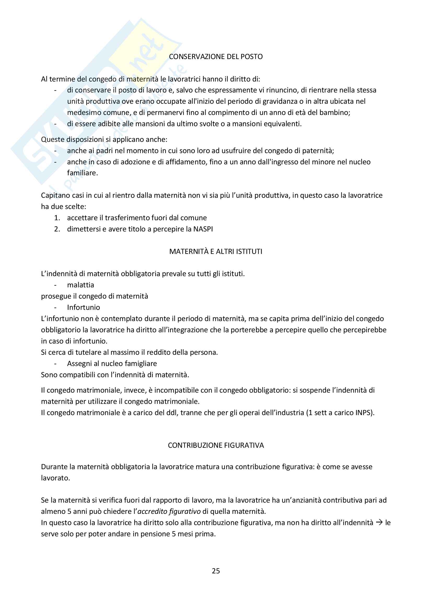 Appunti delle lezioni di Diritto della Previdenza Sociale della Prof.ssa Barbara Maiani, Anno Accademico 2015/2016 Pag. 26