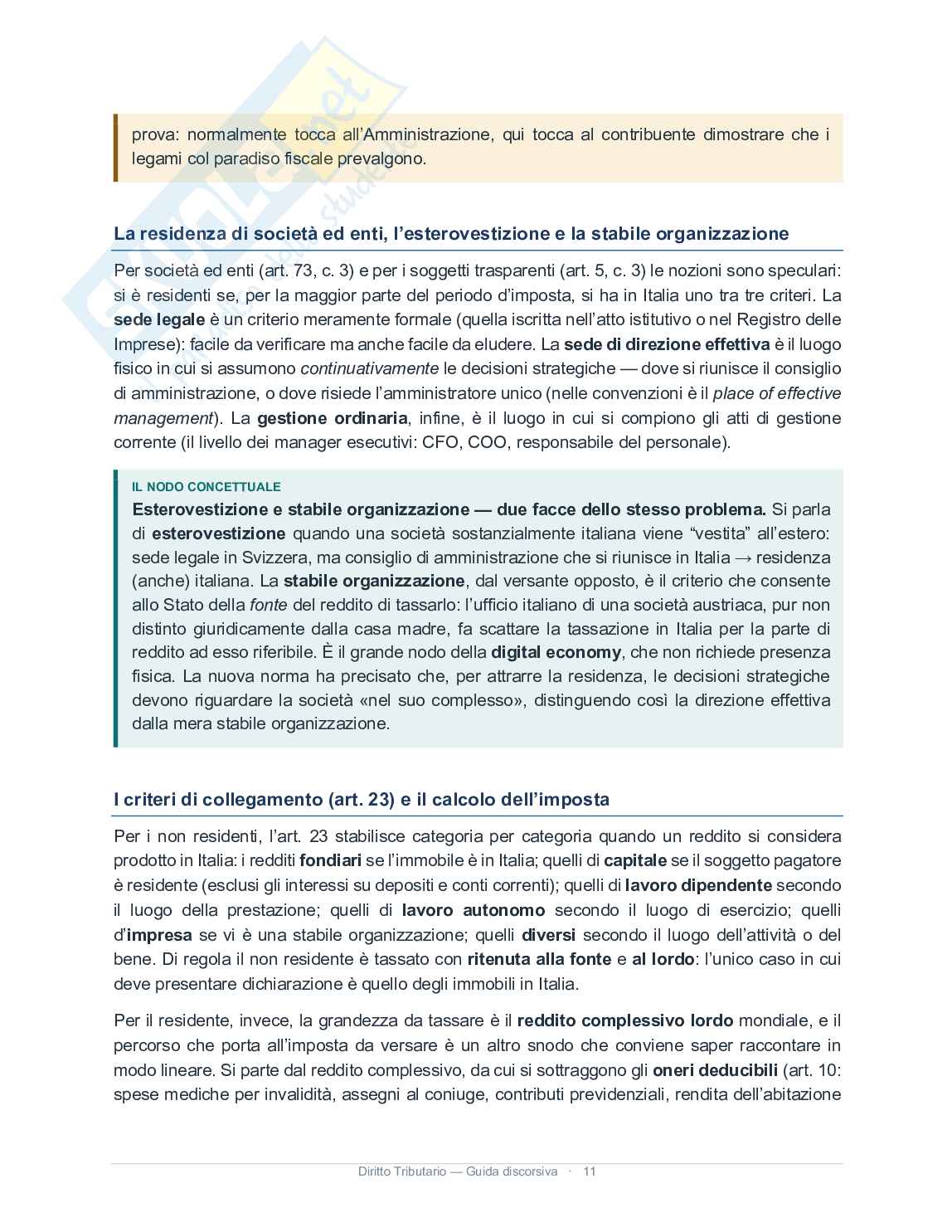 Guida per ripetere Pag. 11
