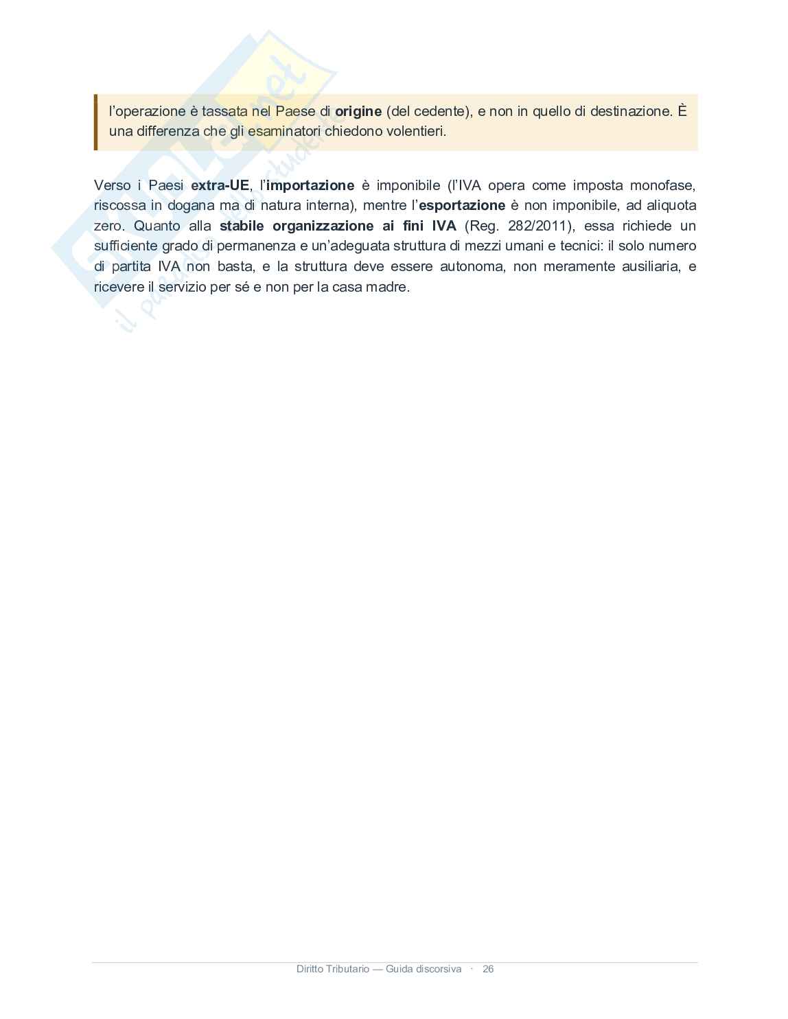 Guida per ripetere Pag. 26