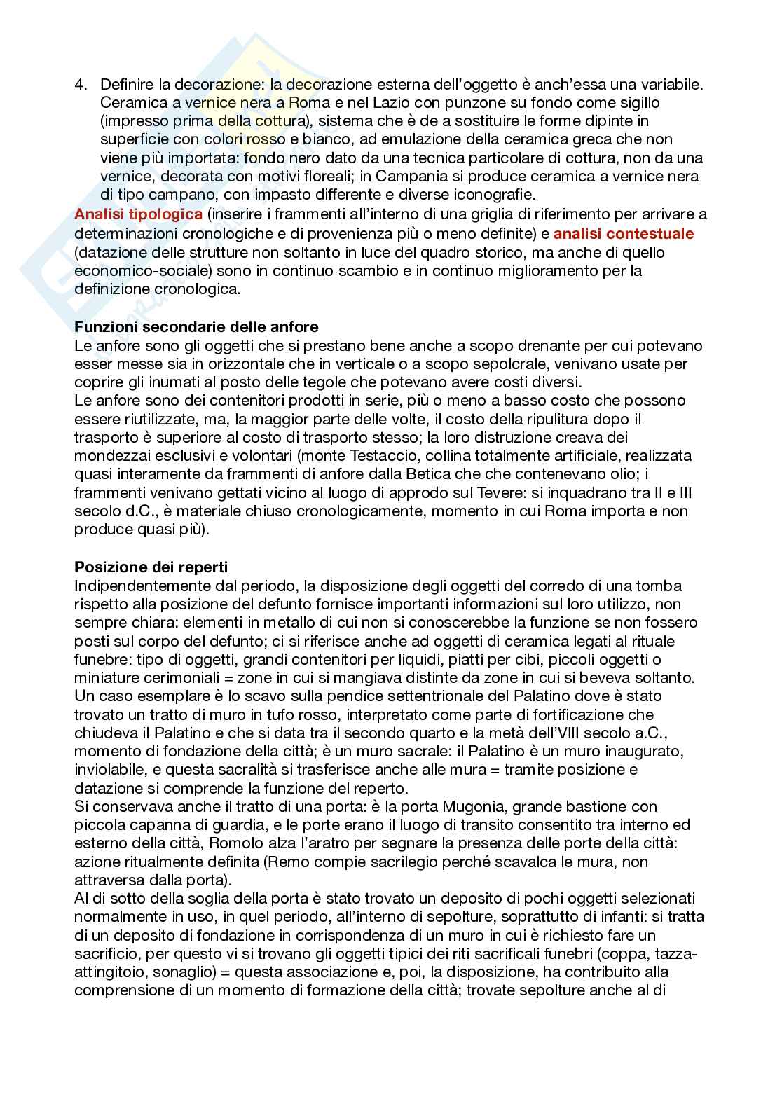 Metodologia della ricerca archeologica Pag. 11