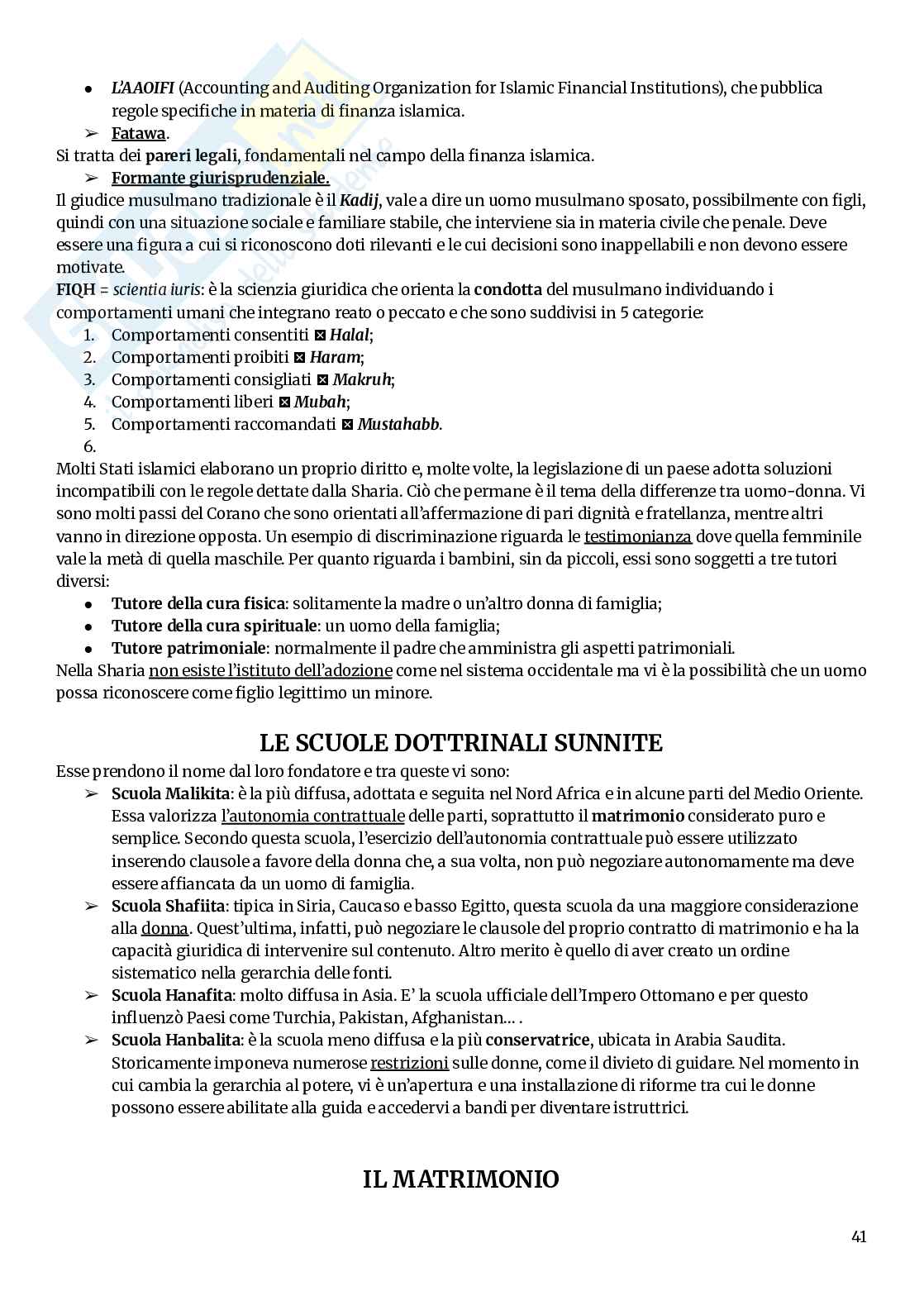 Appunti di Diritto privato comparato Pag. 41