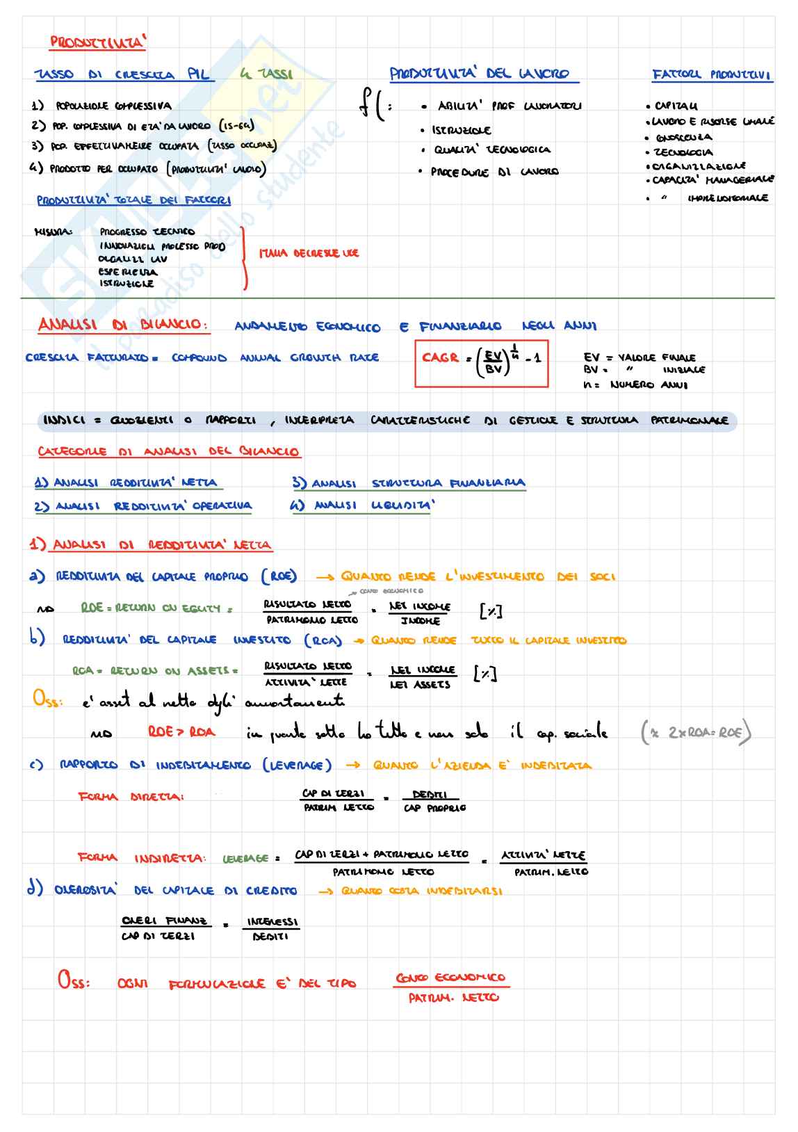 Gestione strategica d'impresa Pag. 11