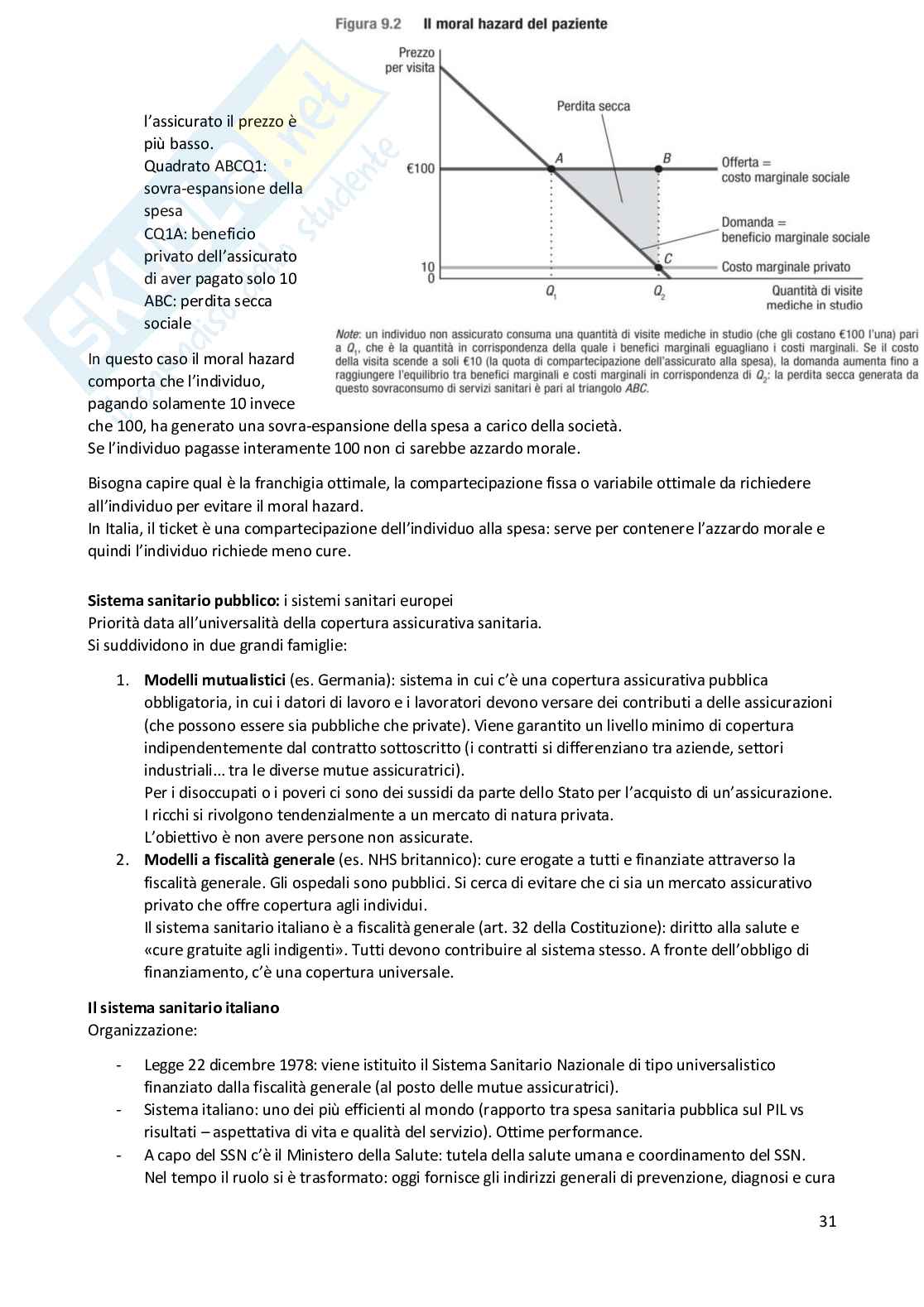 Appunti per il primo parziale di Scienza delle finanze Pag. 31