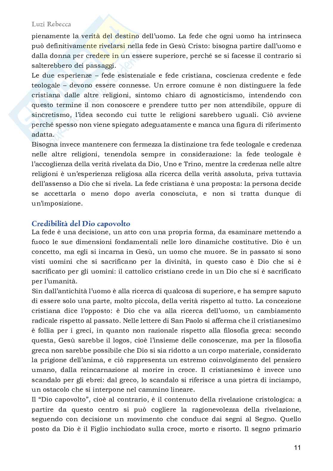 Teologia I, AA 25/26 Pag. 11