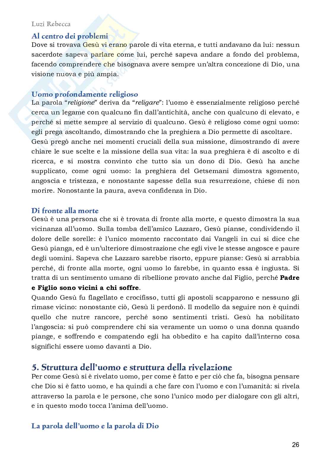 Teologia I, AA 25/26 Pag. 26