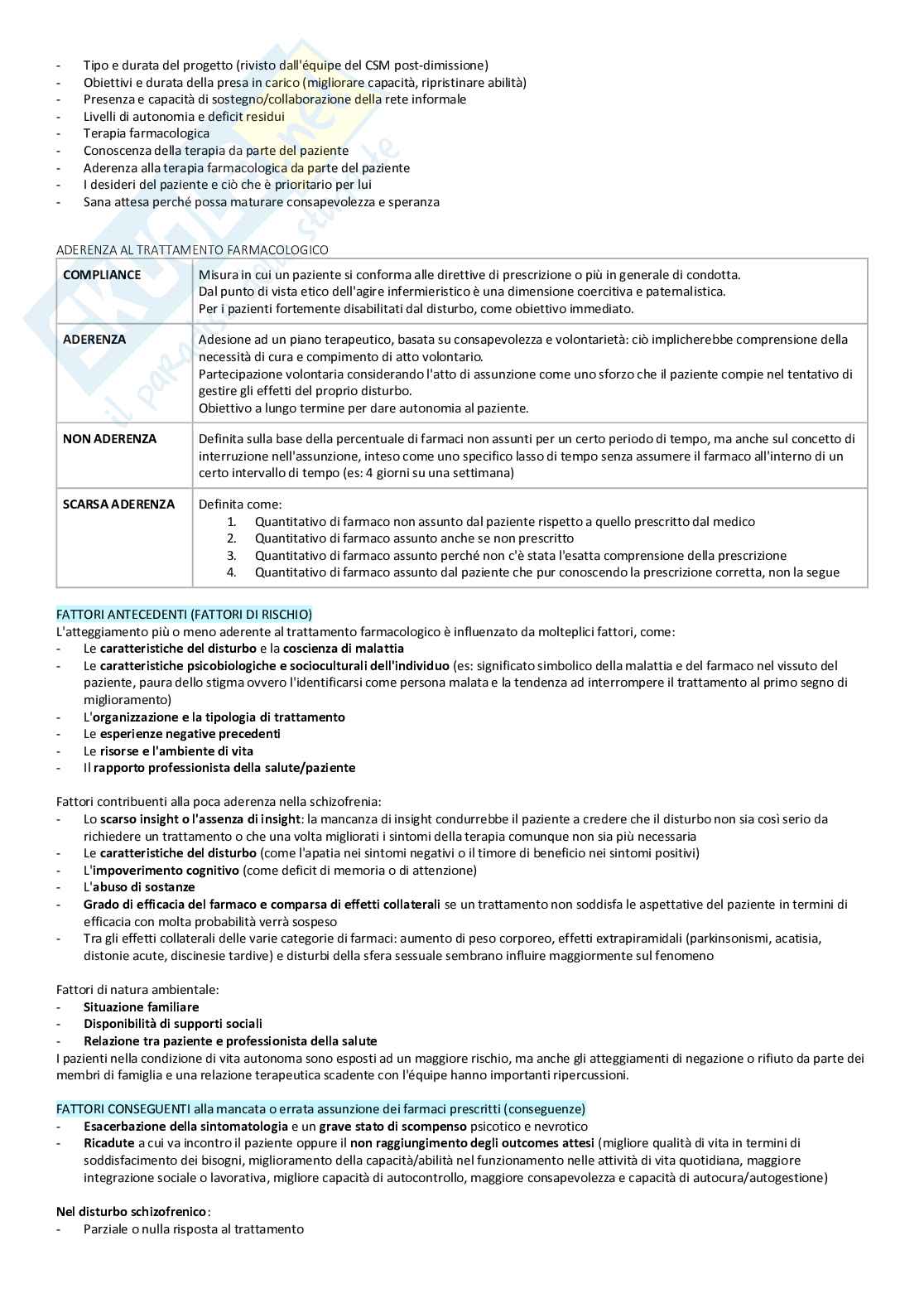 Infermieristica clinica in area salute mentale Pag. 11