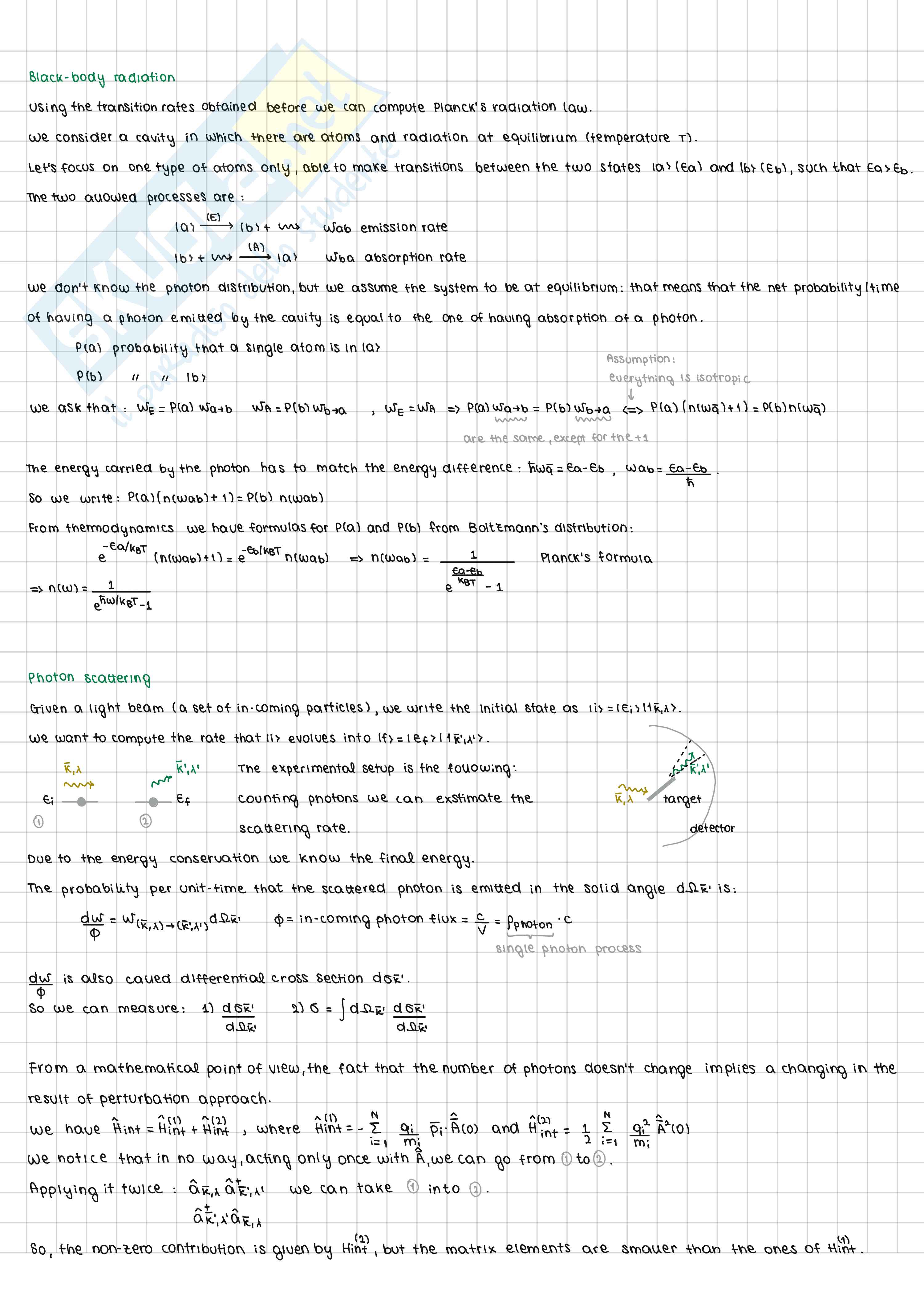 Advanced quantum mechanics Pag. 11