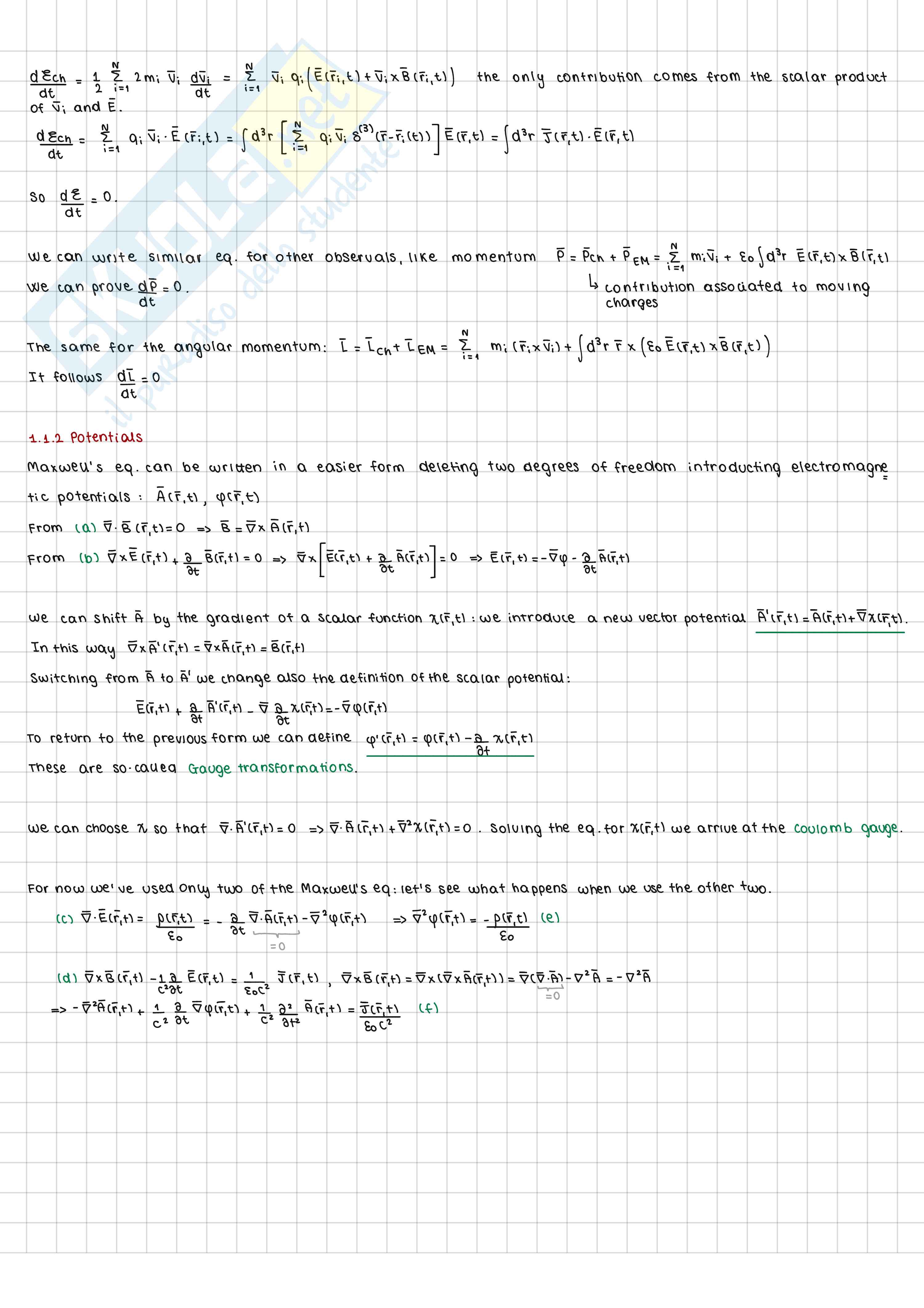 Advanced quantum mechanics Pag. 2