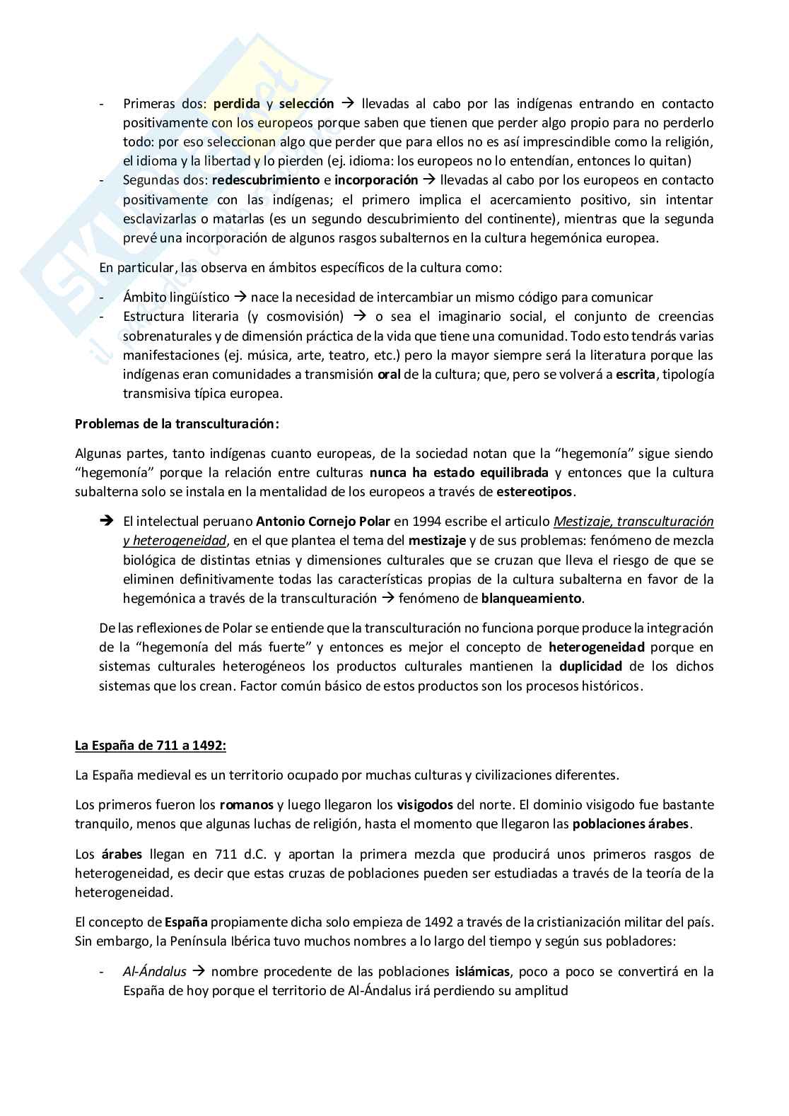 Appunti di Cultura spagnola II (a.a. 22-23) Pag. 2