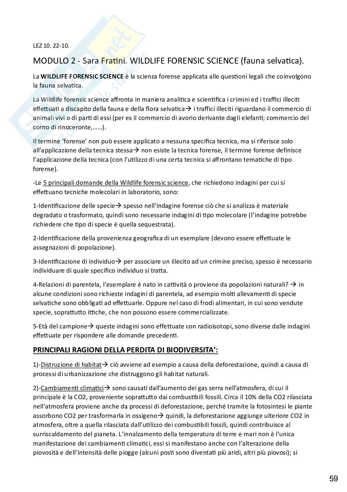 Zoologia applicata alle scienze forensi, completo Pag. 61