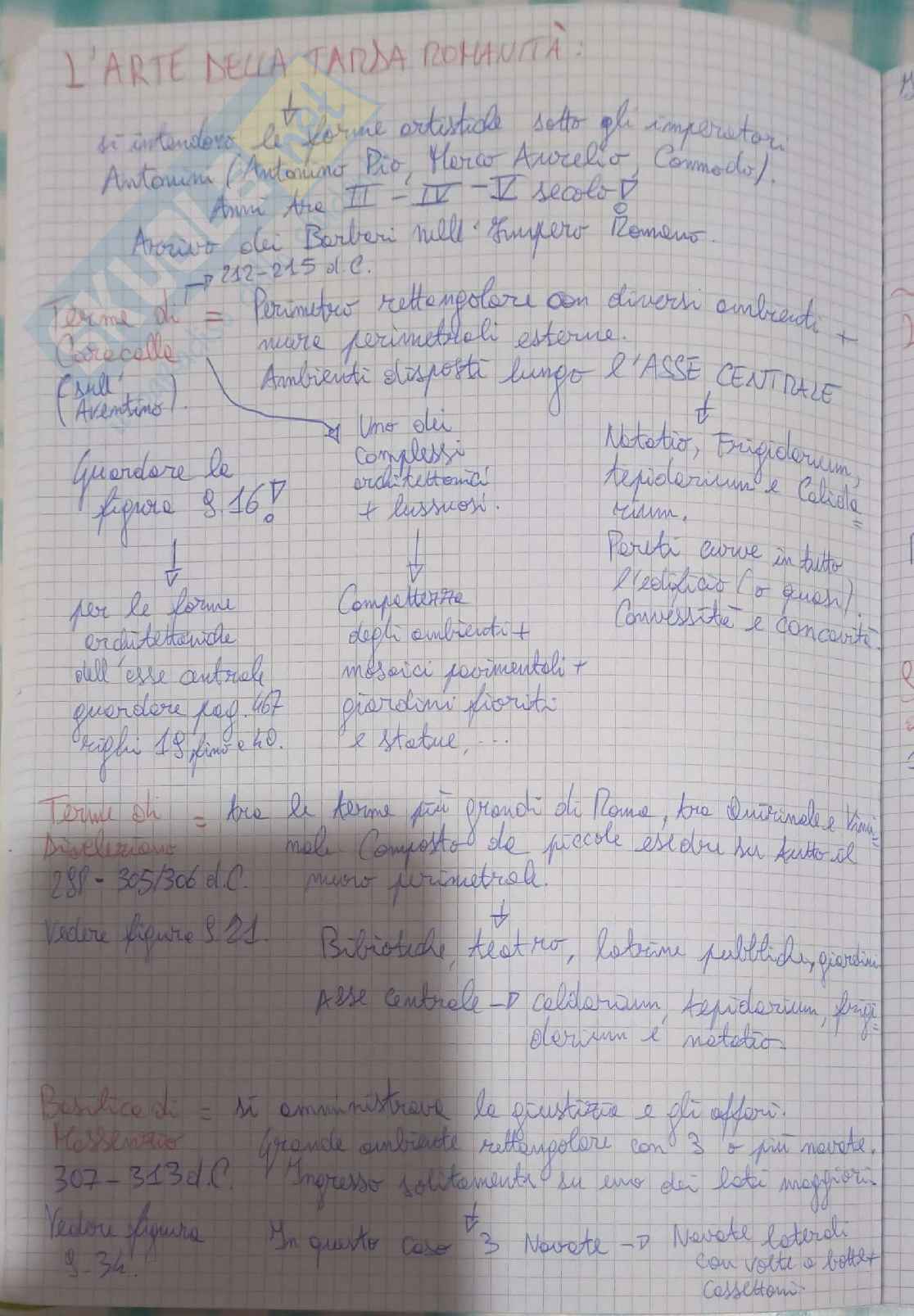 Riassunto esame Storia dell'arte medievale, Prof. De Giorgi Manuela, libro consigliato Itinerario nell'Arte, volume 2. Dall'arte paleocristiana a Giotto. Quarta edizione, versione gialla , Cricco, Di Teodoro Pag. 1