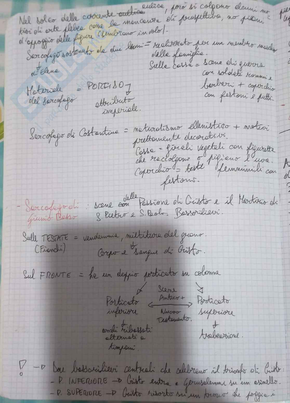 Riassunto esame Storia dell'arte medievale, Prof. De Giorgi Manuela, libro consigliato Itinerario nell'Arte, volume 2. Dall'arte paleocristiana a Giotto. Quarta edizione, versione gialla , Cricco, Di Teodoro Pag. 11