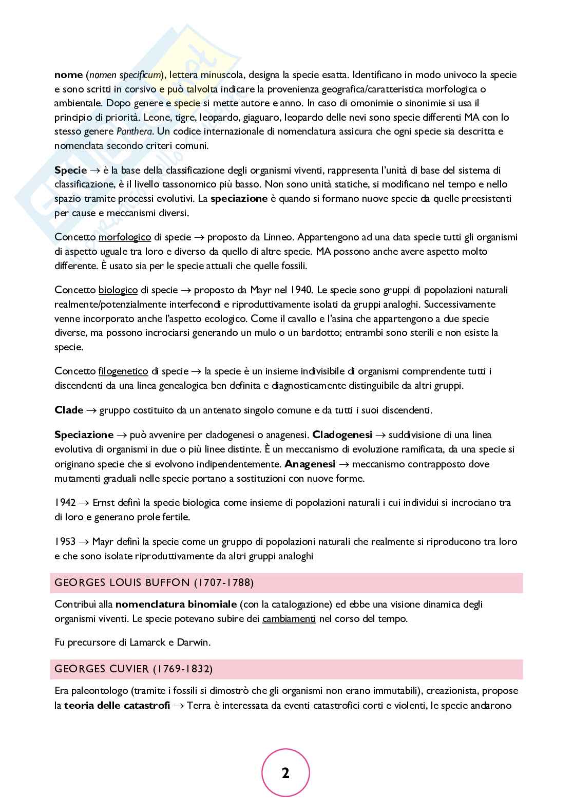 Zoologia generale Pag. 2