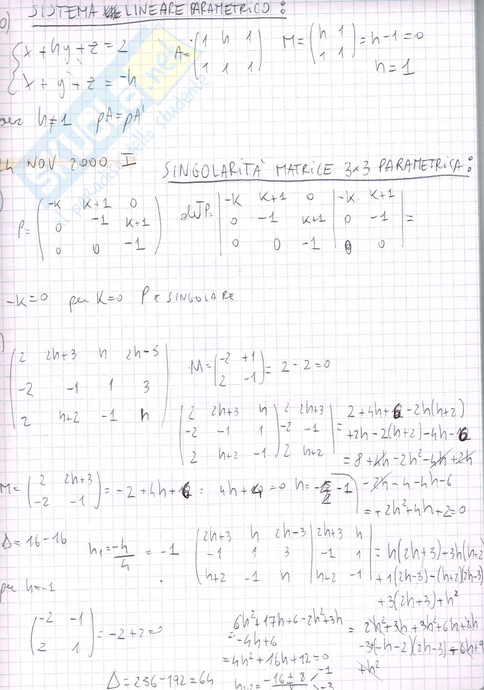 Come Passare L Esame Di Algebra Lineare