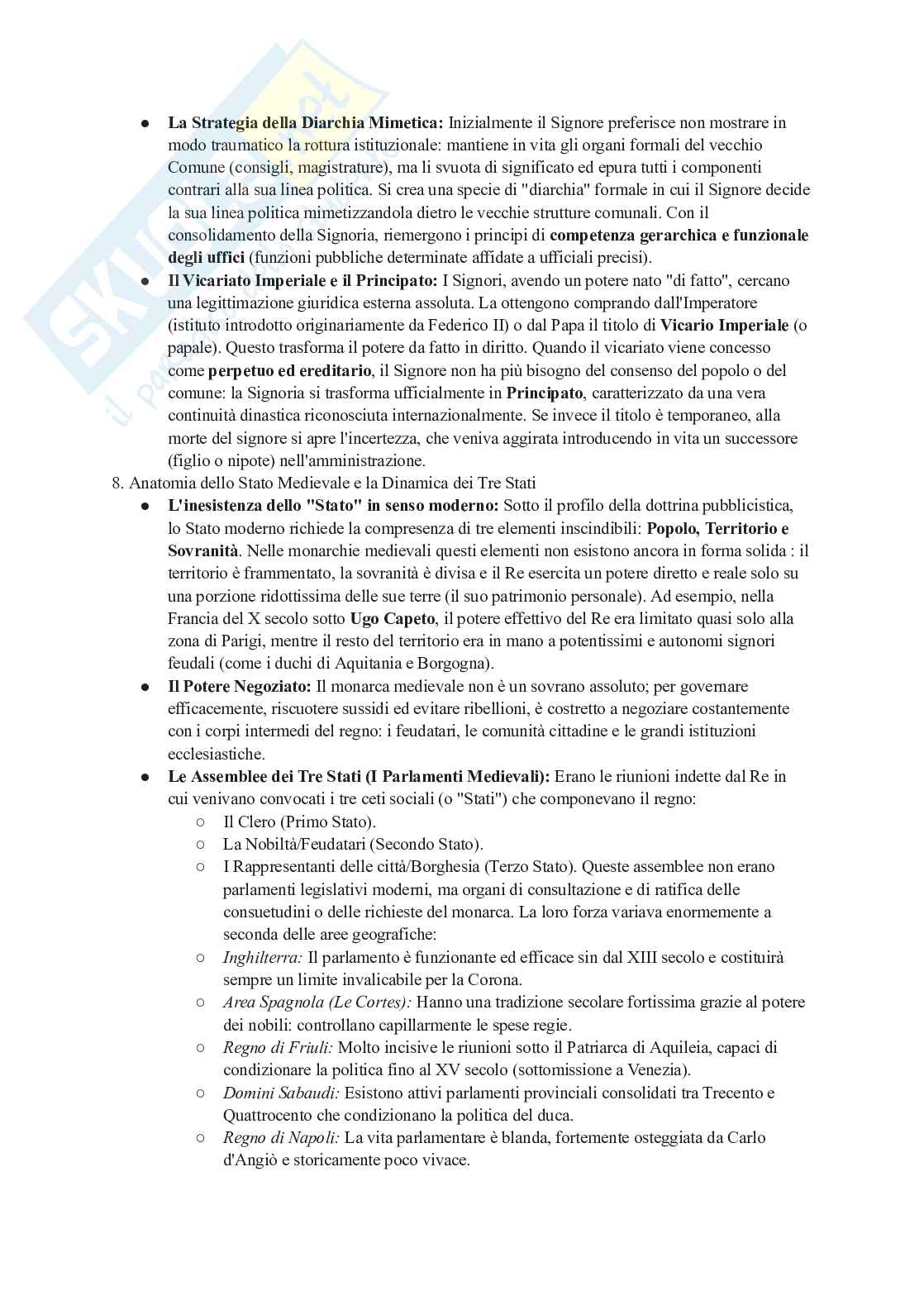 Storia del diritto europeo Pag. 11