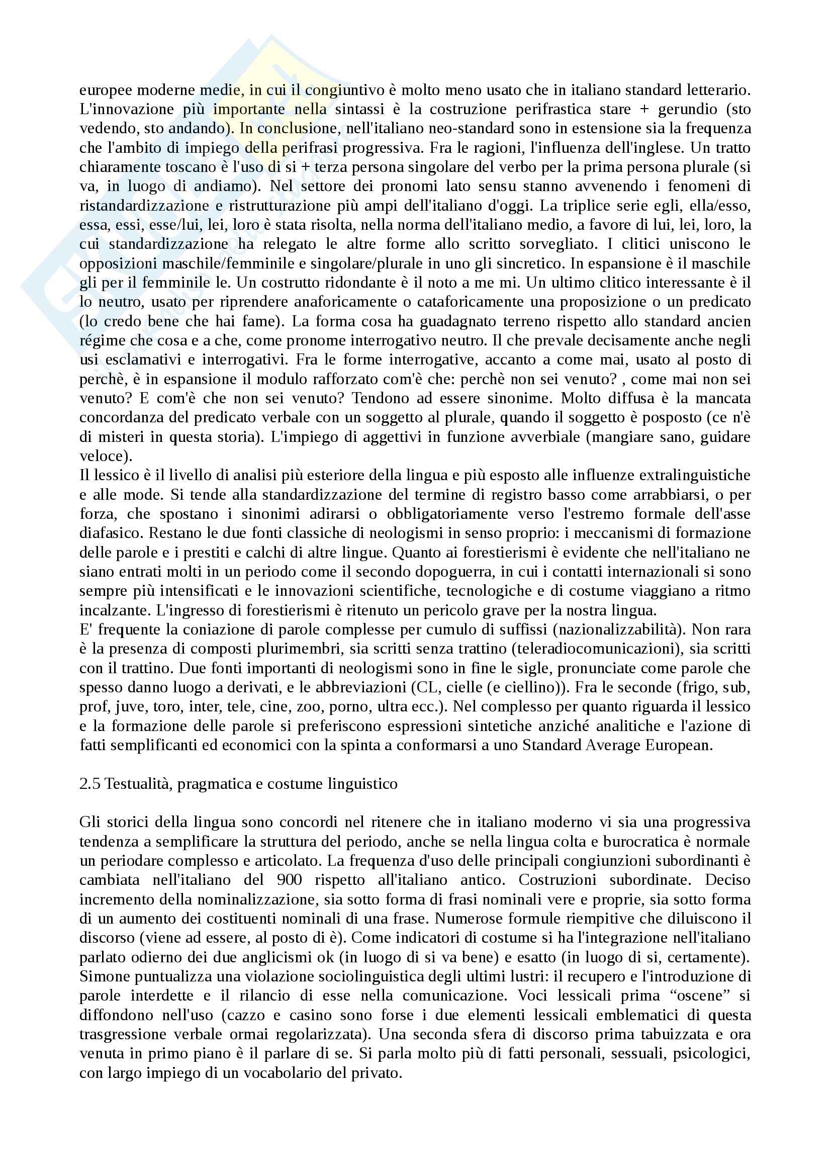 Riassunto esame Linguistica e sociolinguistica generale, prof. Chini, libro consigliato Fondamenti di sociolinguistica, Berruto Pag. 6