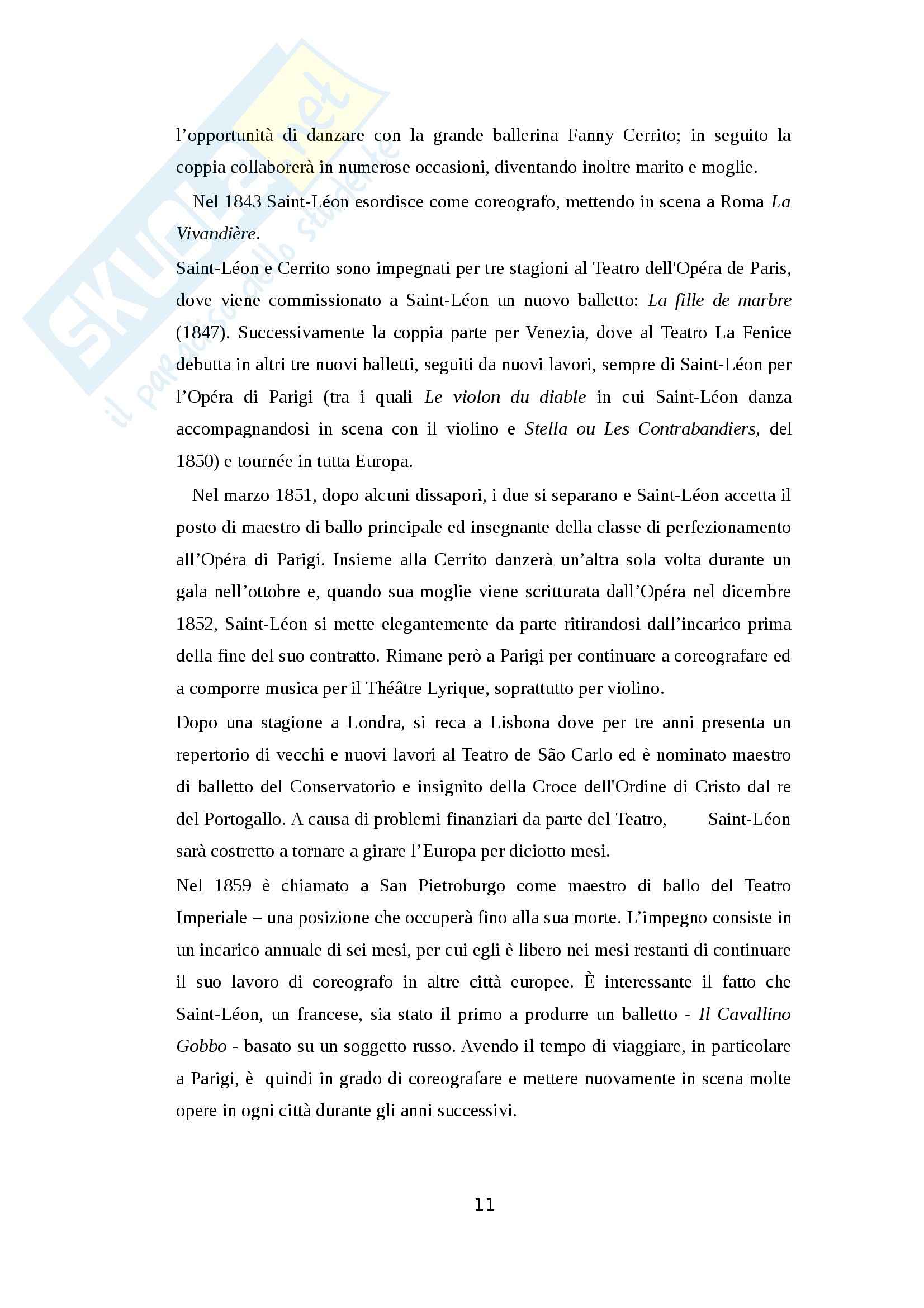 Tesi, Coppelia nell'età contemporanea Pag. 11