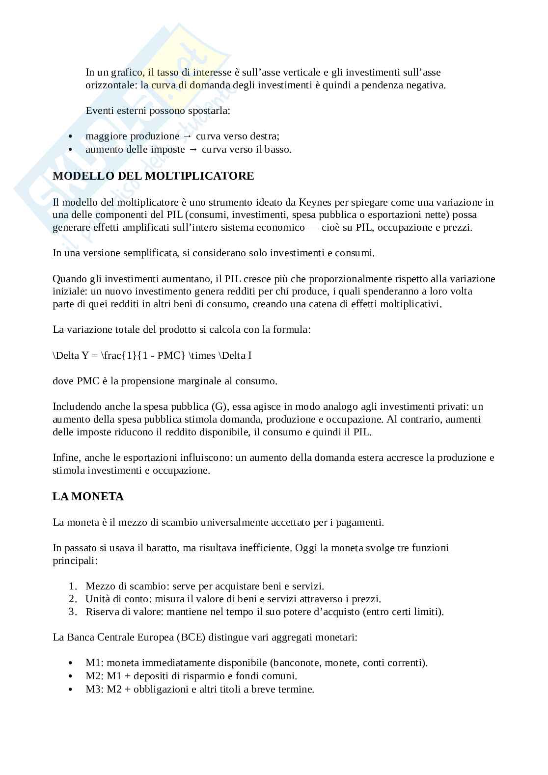 Appunti di Economia politica Pag. 11