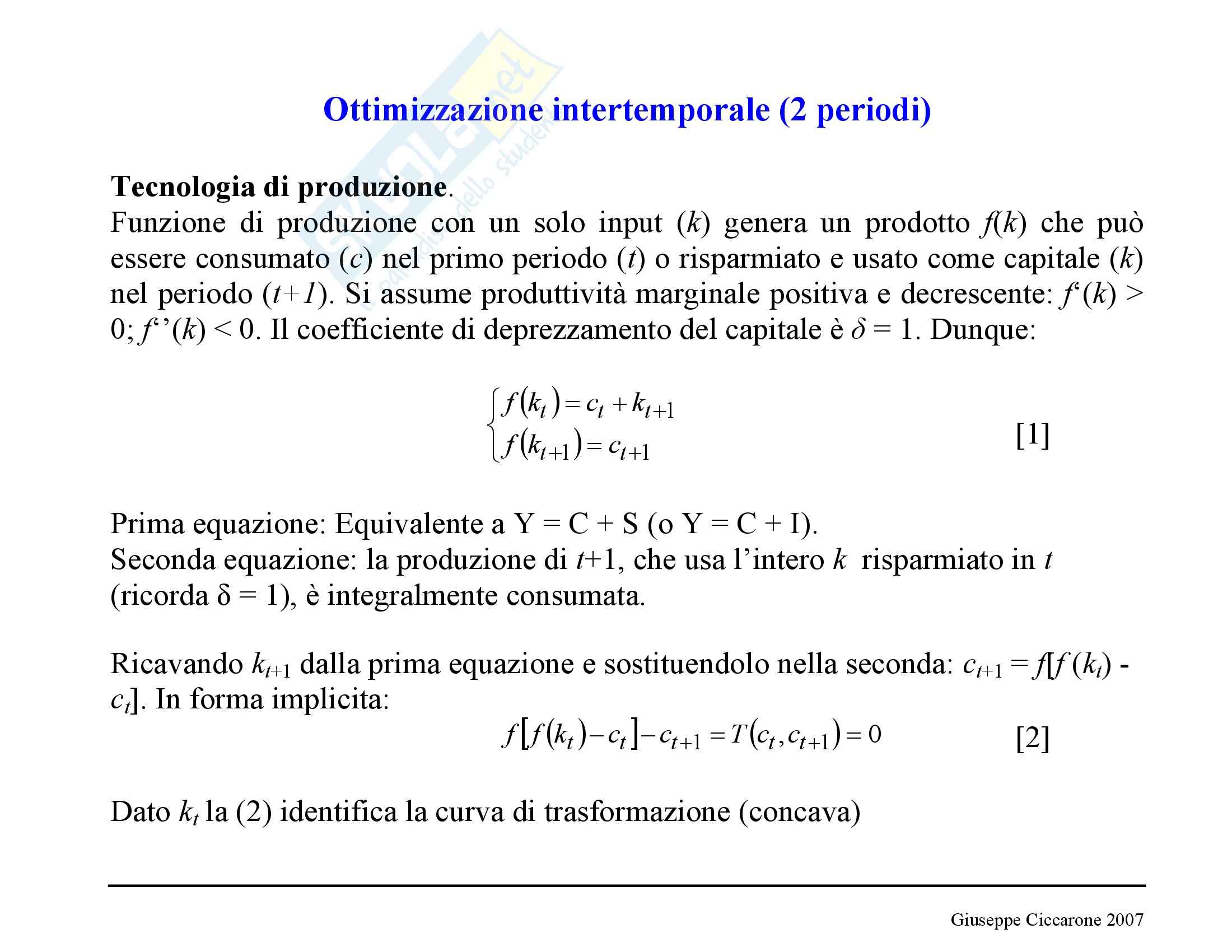 Economia monetaria - la funzione lagrangiana Pag. 2