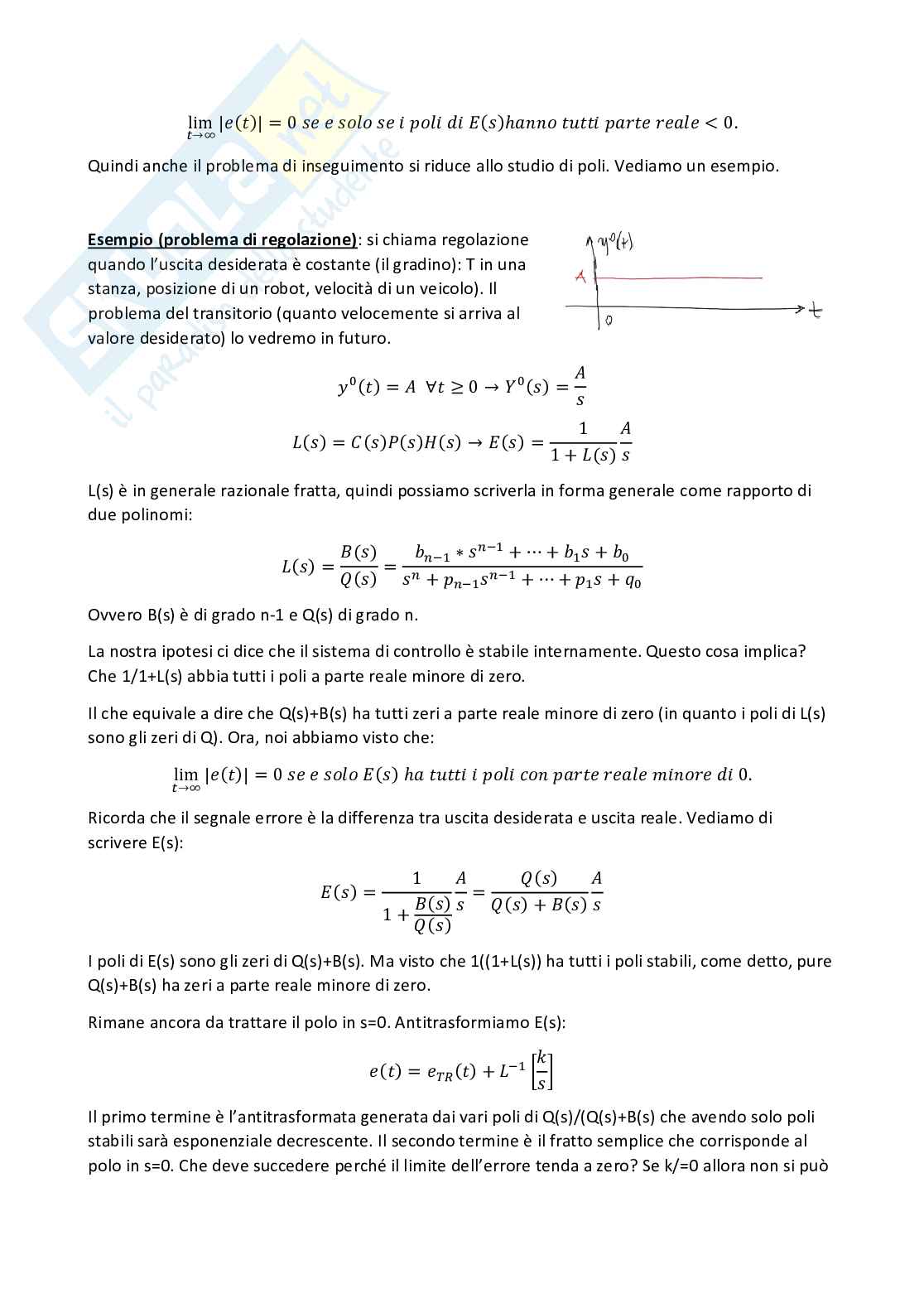 Appunti di Controlli Automatici (6 CFU) Pag. 31