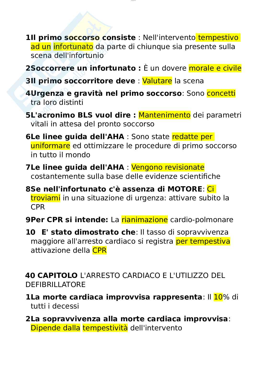 Paniere esame Fisiologia applicata allo sport  Pag. 41